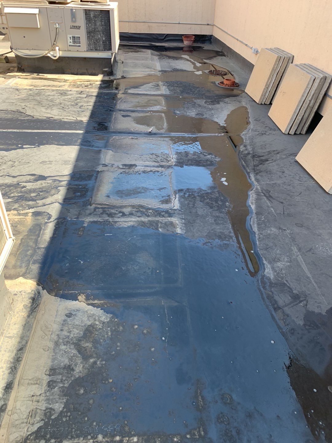 Commercial Roofing Installation using American Standard Coating - S  by A to Z Roofing