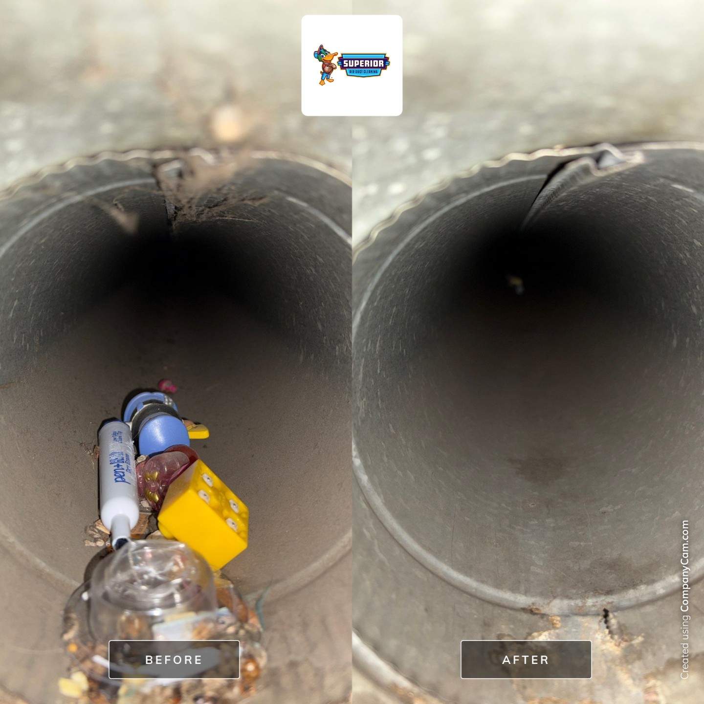 Air Duct Cleaning With a Vacuum Truck in New Cumberland, WV by Superior Air Duct Cleaning
