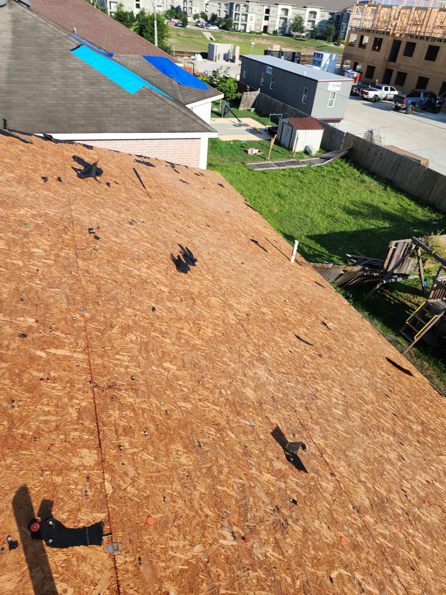 Residential Roofing Installation using Owen's Corning Duration (Lifetime) Shingles by Roof Repair Company
