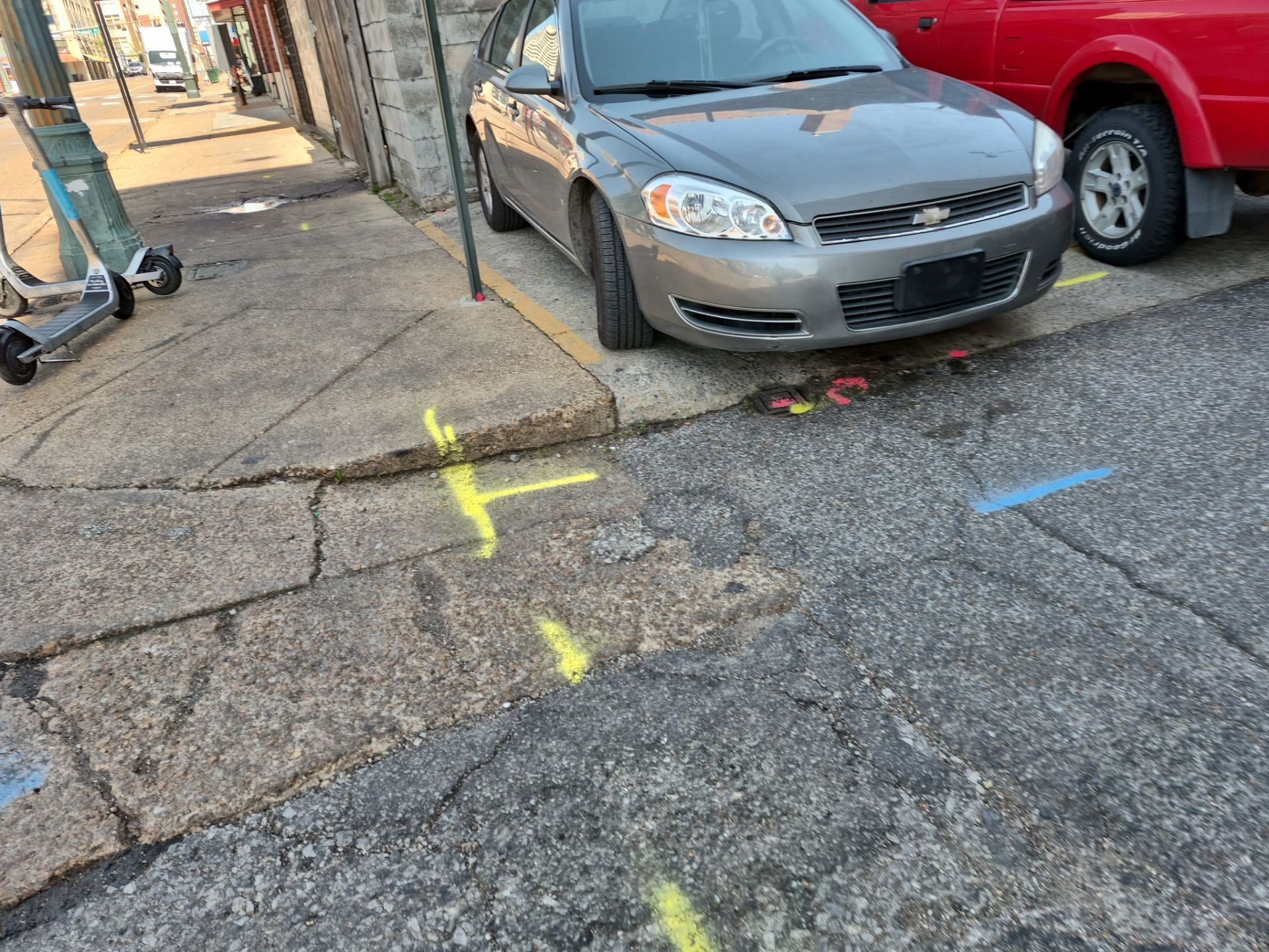 Subsurface Utility Locating and GPR Survey Downtown Memphis by Alsip Locating Service, LLC