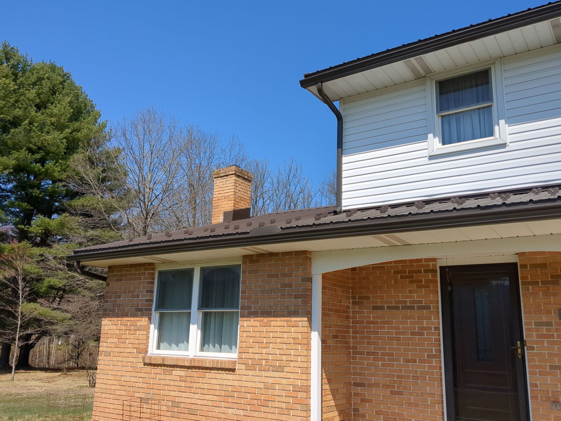 AB Martin Metal Roof Installation-Black by Esh Builders