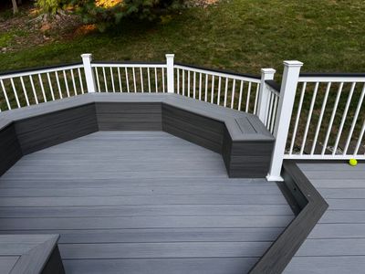 Deck Resurface with Gazebo and Bench