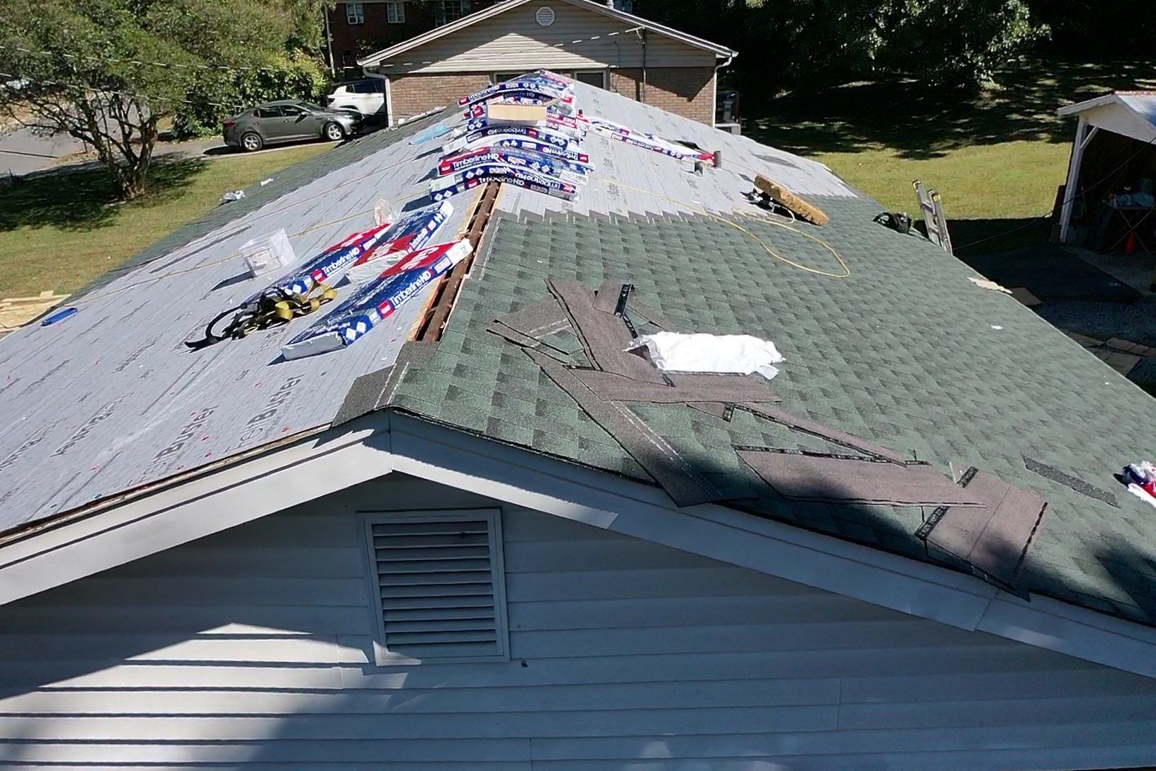 Project in Charlotte by ALL ROOFS & CONS.