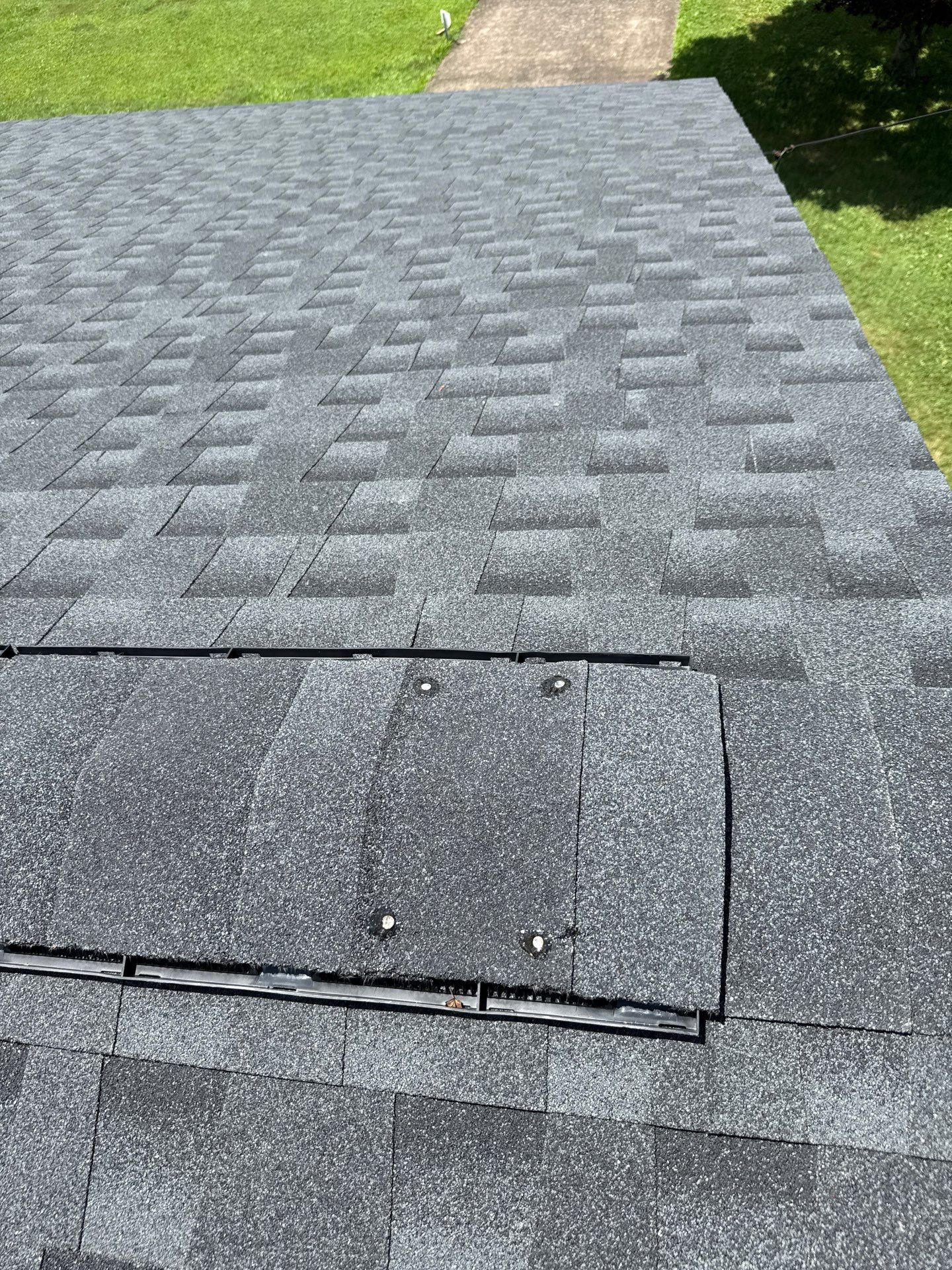 Residential Roofing Installation using GAF Timberline HDZ Charcoal by Rainstoppers Roofing