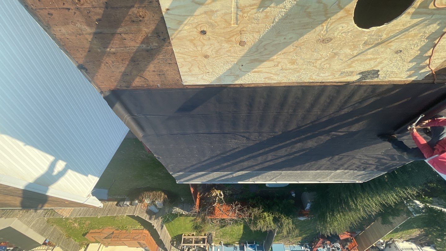 Multi-family unit roof replacement. using GAF Timberline HDZ by Pro Home Services Inc