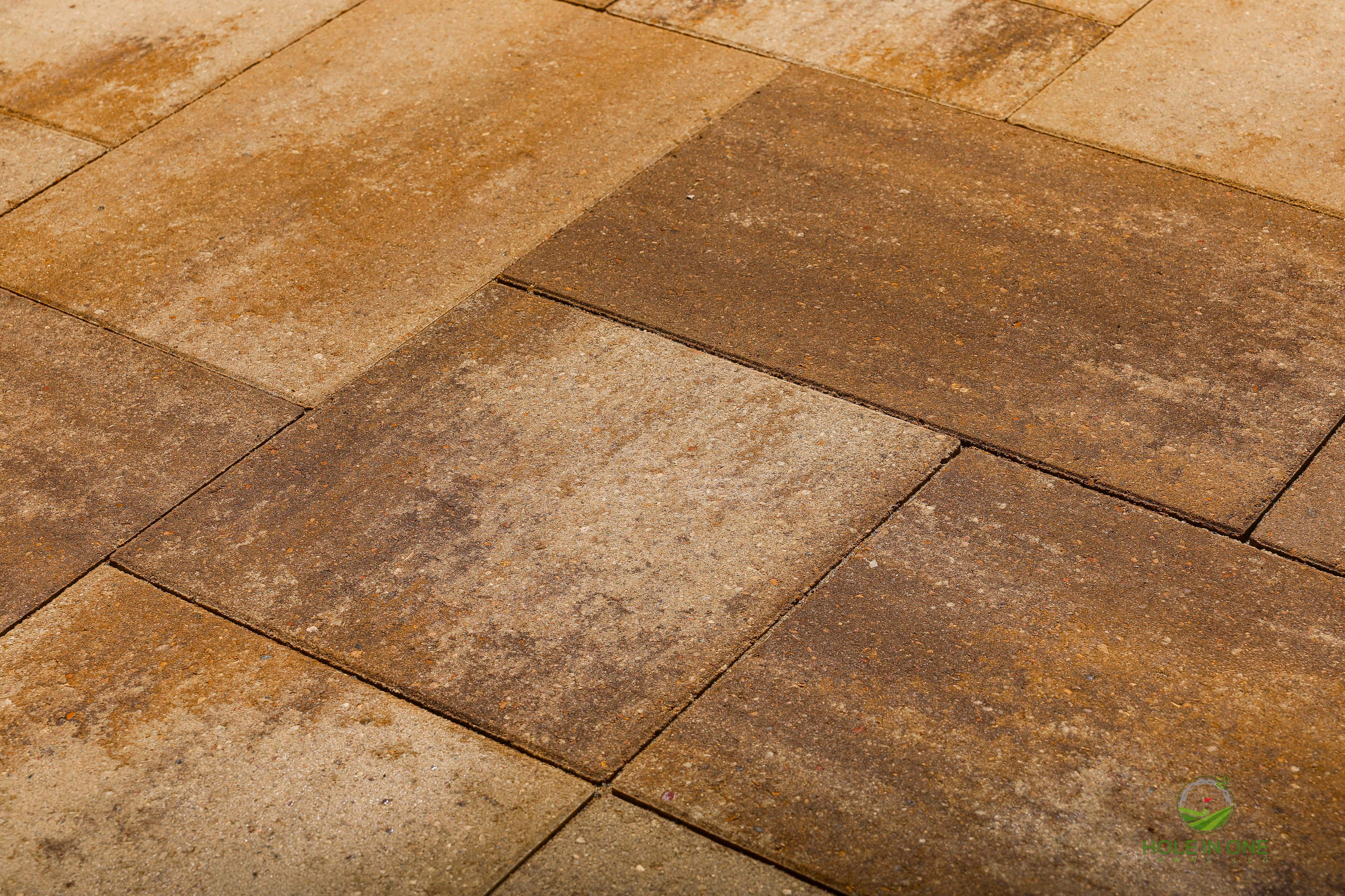 Front Paver Patio, Laredo Rock & Xeriscape Beds | Hollywood Park, San Antonio TX by Hole In One Lawns, LLC
