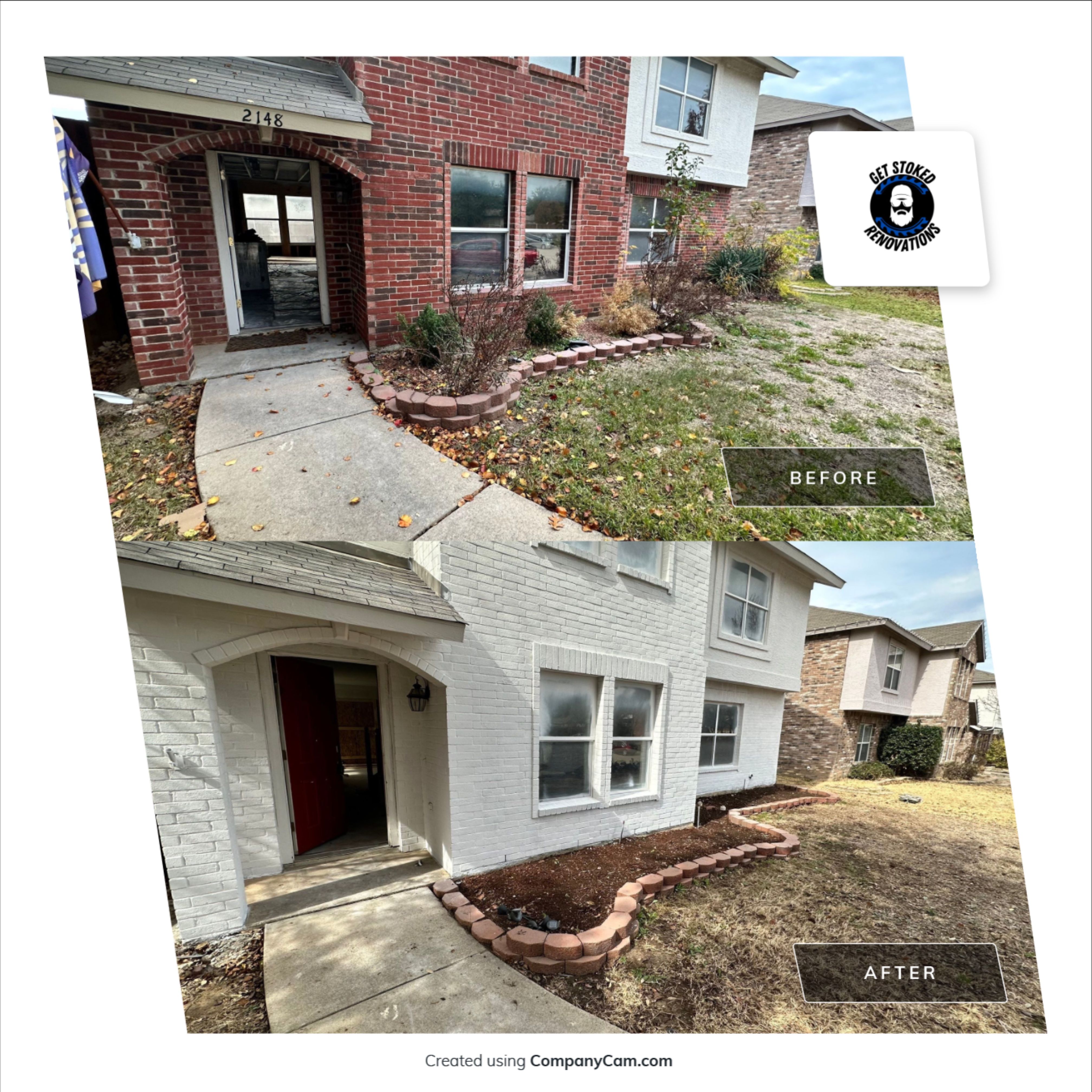 Flower Bed Renovation by Get Stoked Renovations