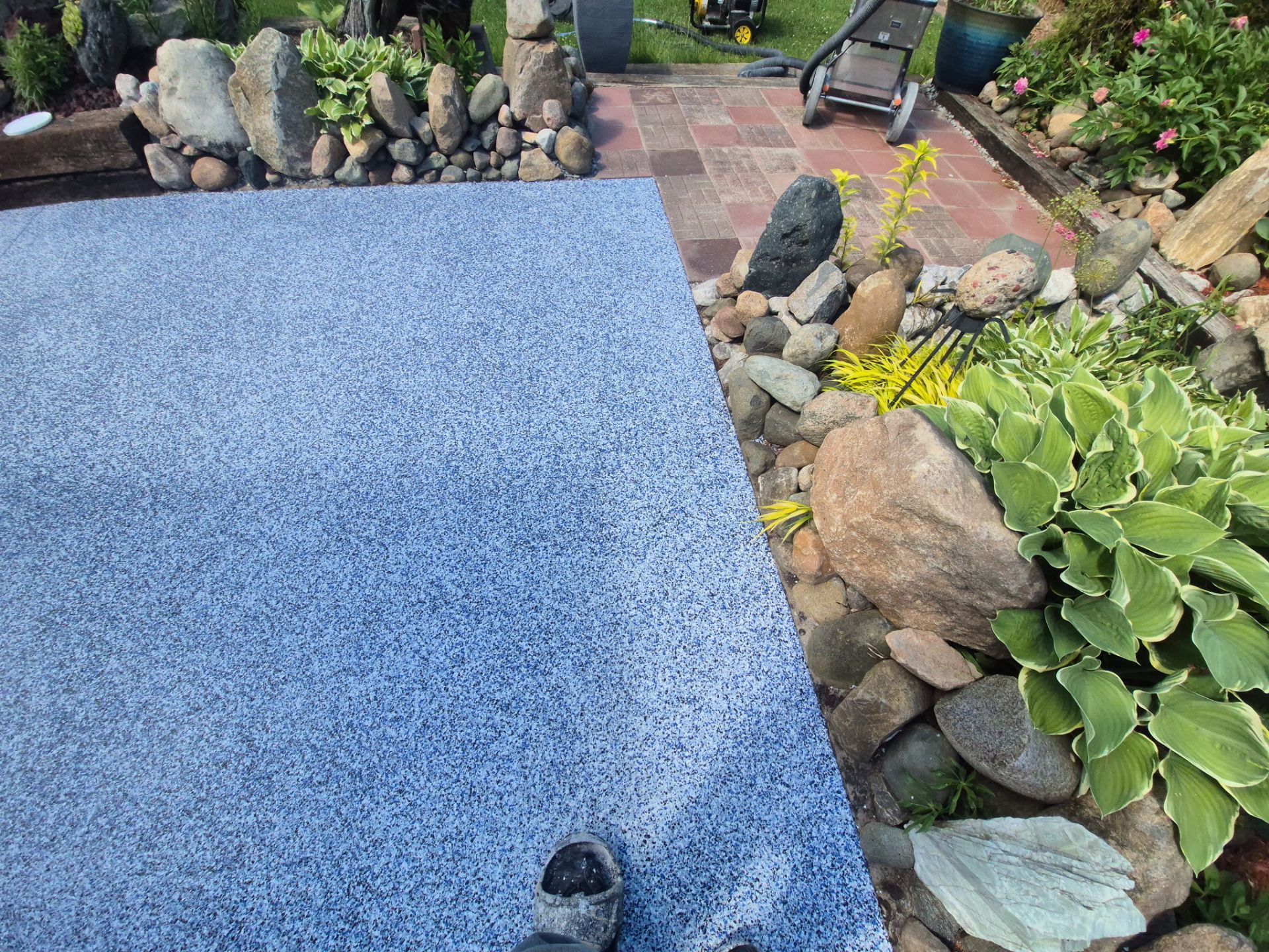 Freeland Outdoor Patio by Wise Coatings of Central Michigan