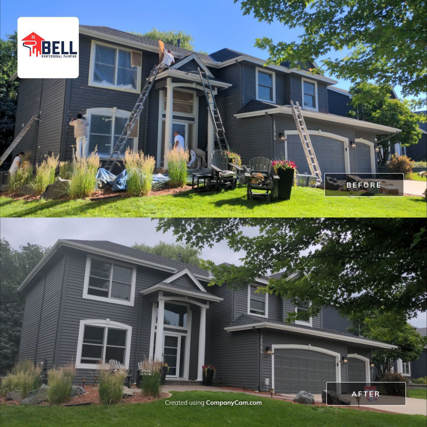 Eden Prairie Exterior Transformation! by Bell Professional Painting 