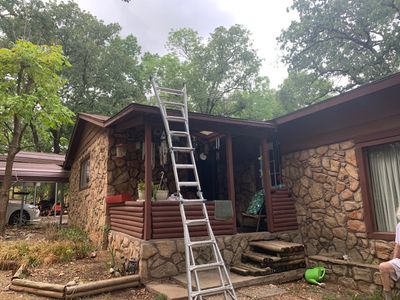 Porch Repairs and a Roof Replacement