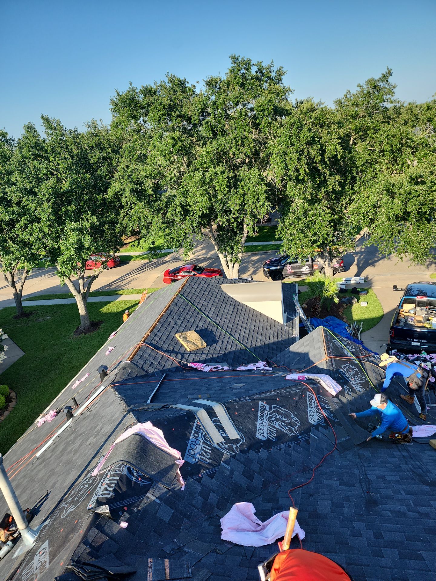 Residential Roofing Repair using Owen's Corning Duration (Lifetime) Shingles by Roof Repair Company