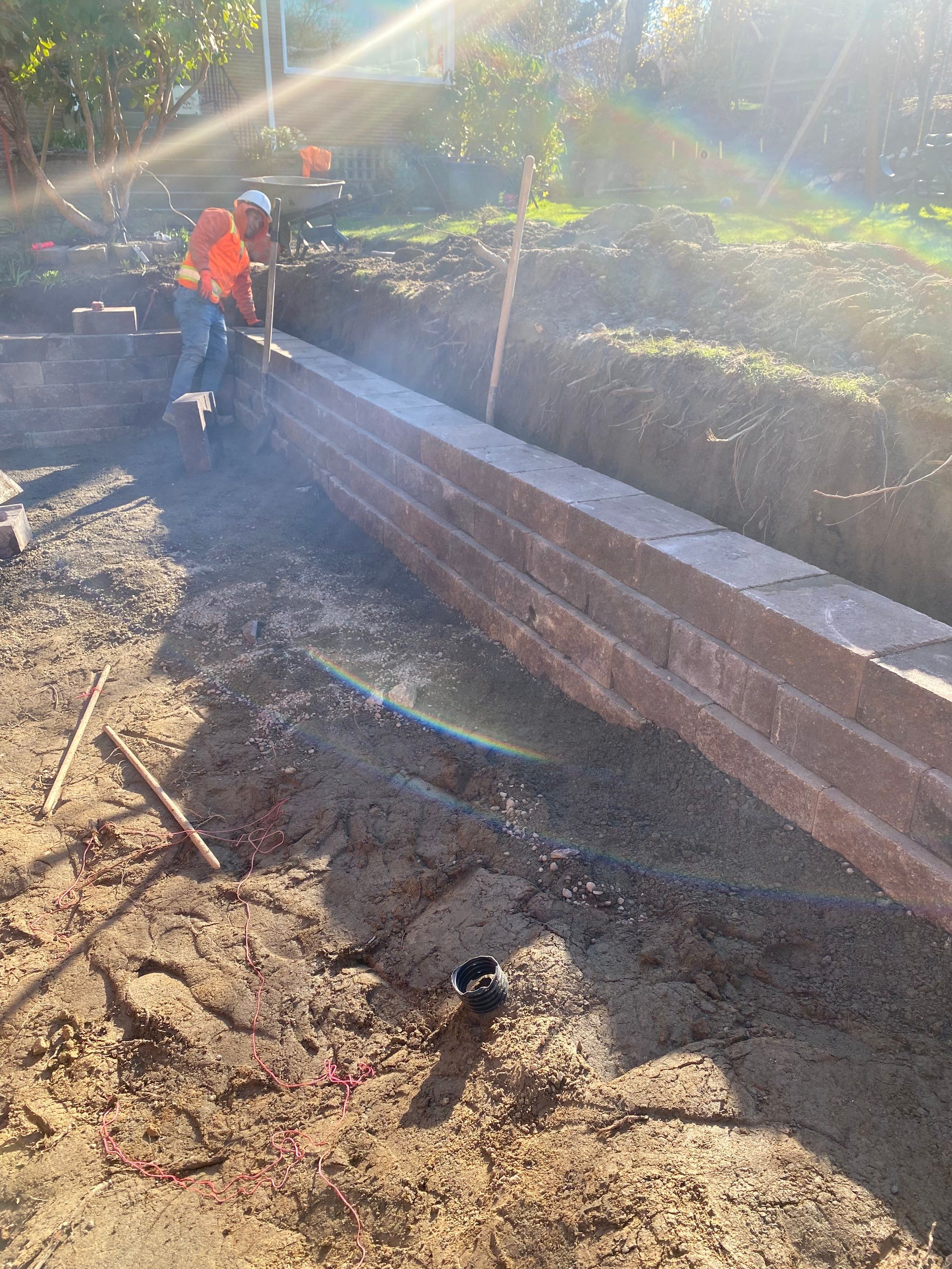 Lorra | Asphalt Driveway Repair & Retaining Wall by Jireh Asphalt & Concrete Inc 