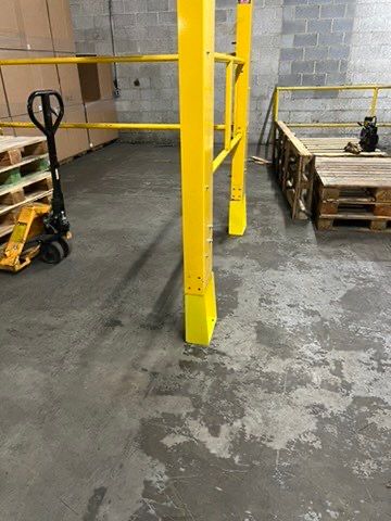 Second-Story Safety Gate Installation – AAF Flanders by S.W. Contracting & Consulting