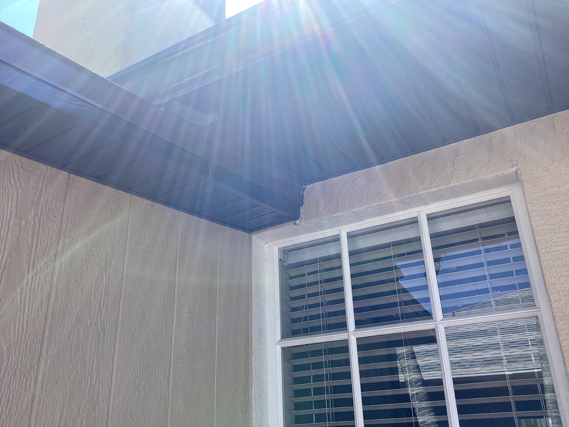 Musket Brown Gutter Installation and Soffit Fascia in Cape Coral FL by Gutter Professors