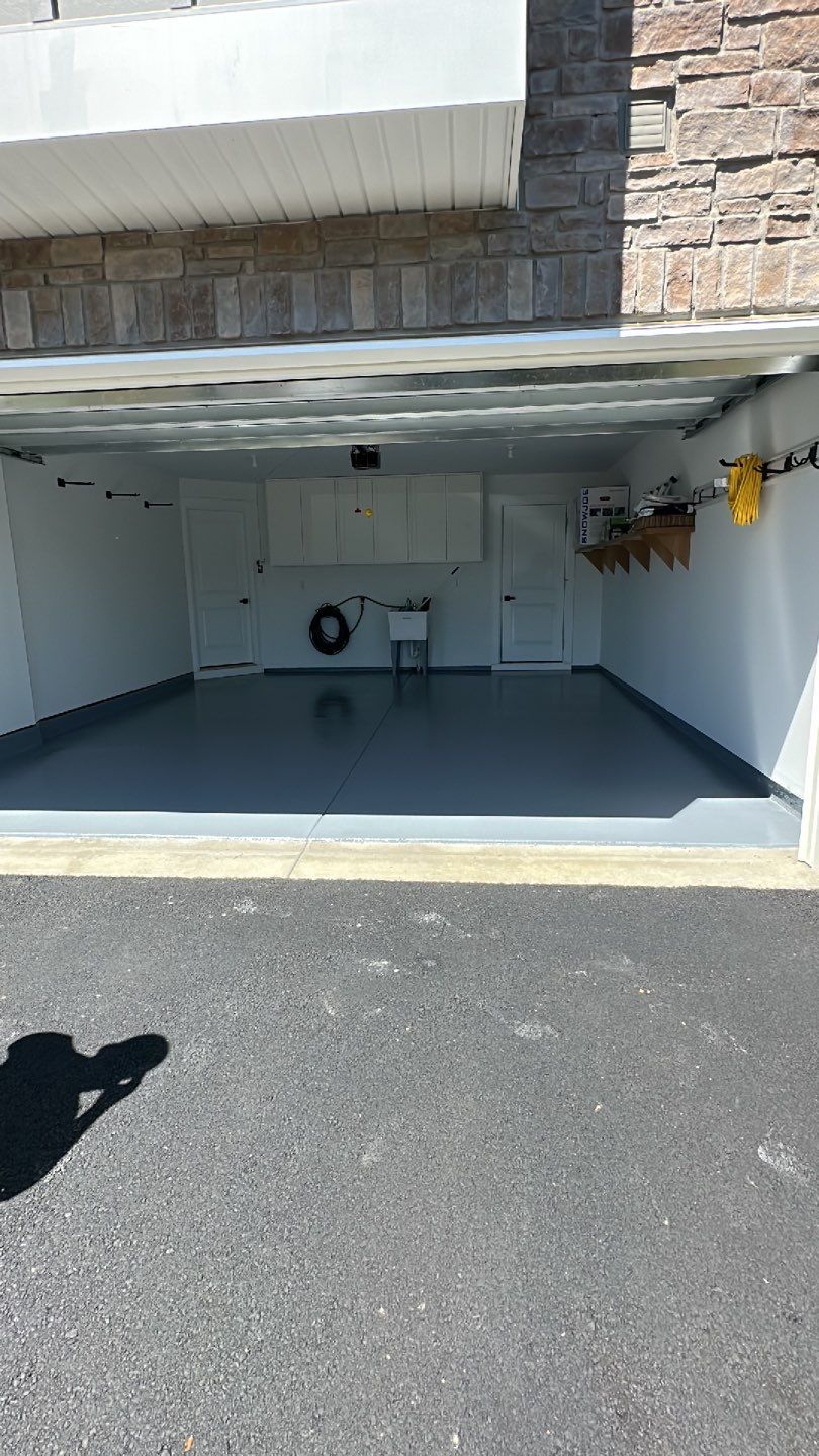 Garage Project in Upper Saint Clair by Floors in a Day, Inc