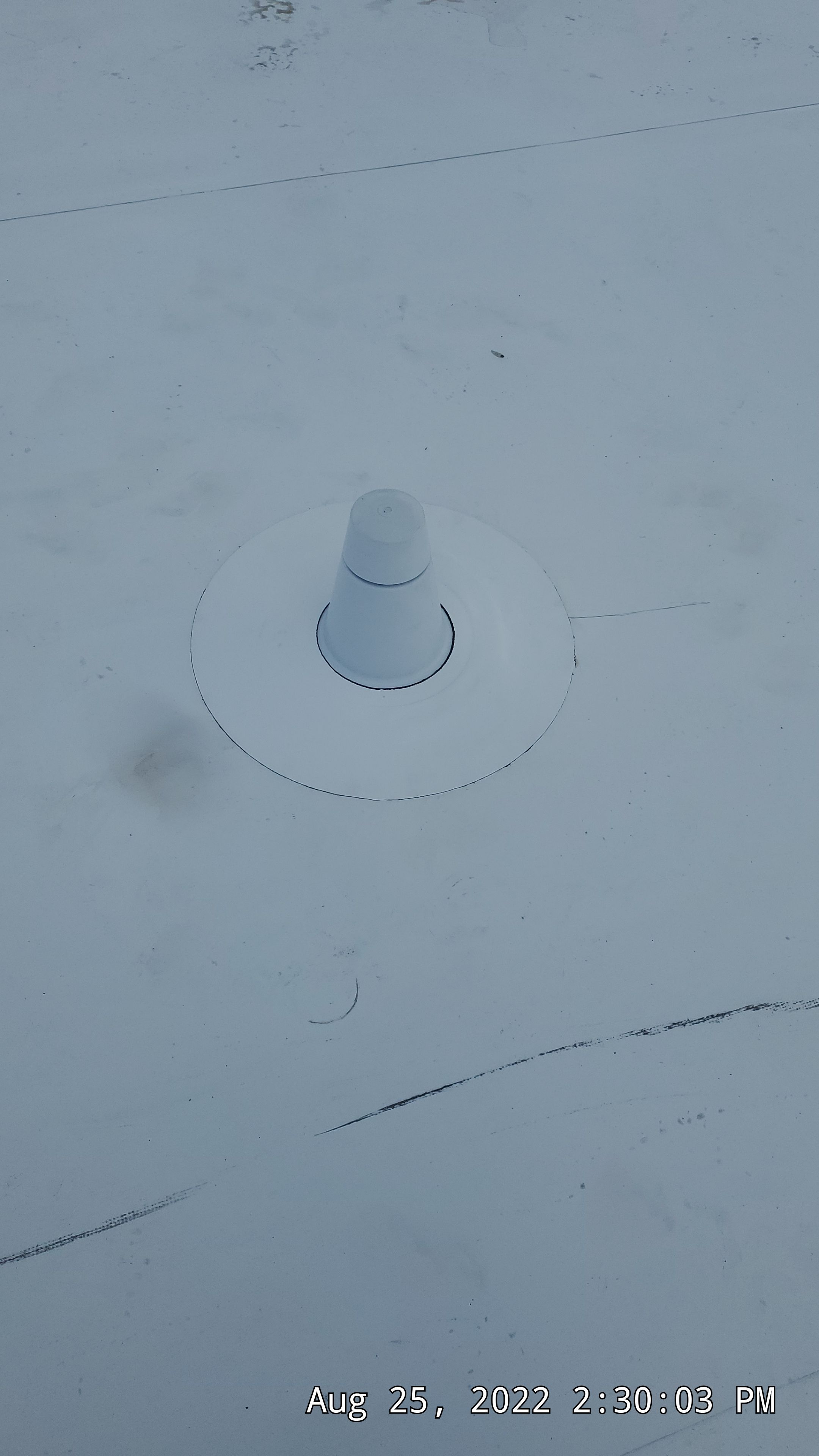 Commercial Roofing Installation using 50 mil PVC by Hostetler Roofing