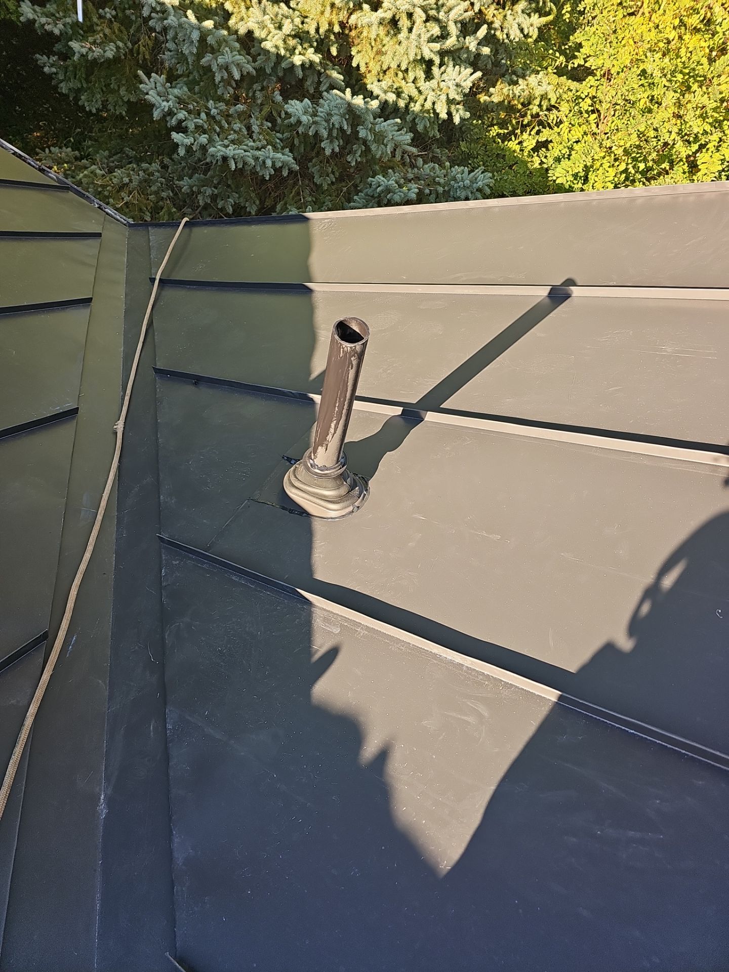 Metal Roof and Gutter Replacement by Winchester Roofing