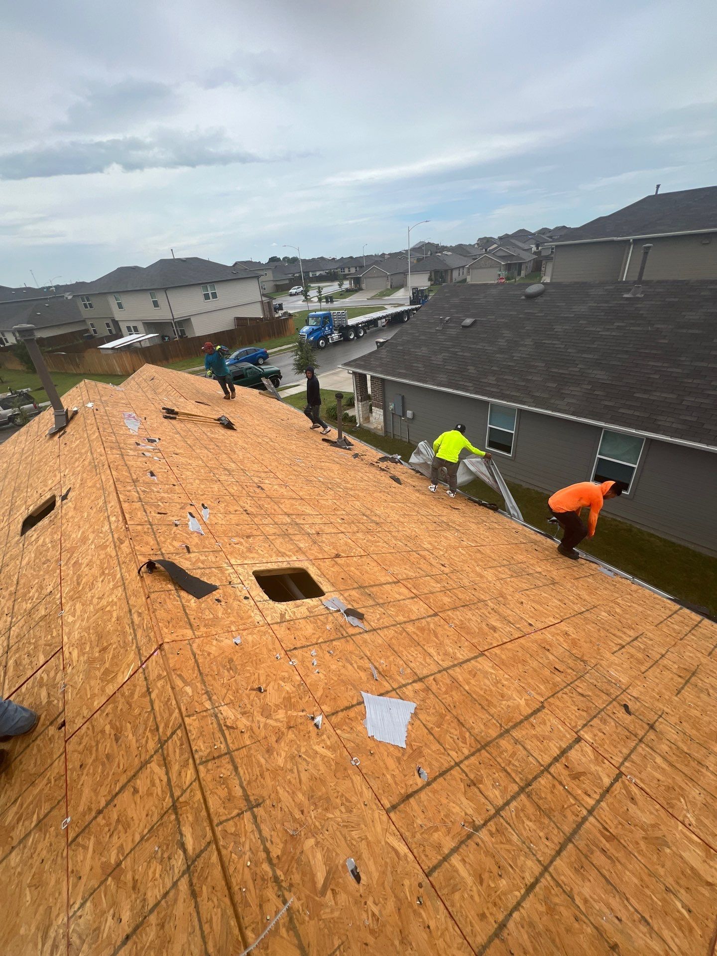 Project in San Marcos by Rhino Roofing and General Contracting, LLC
