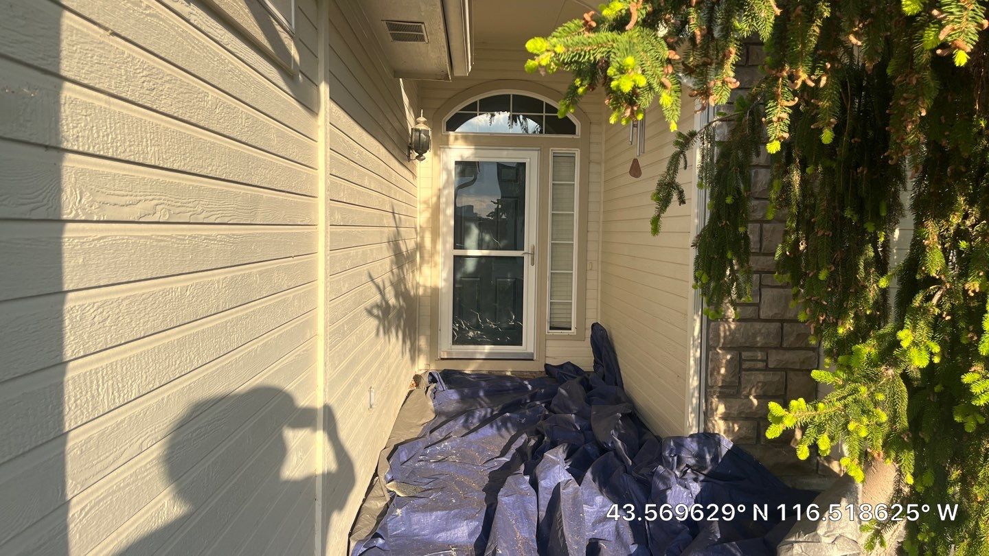 New Roof Installation in Nampa, Idaho with Owens Corning Twilight Black Shingles by ID Roofing LLC