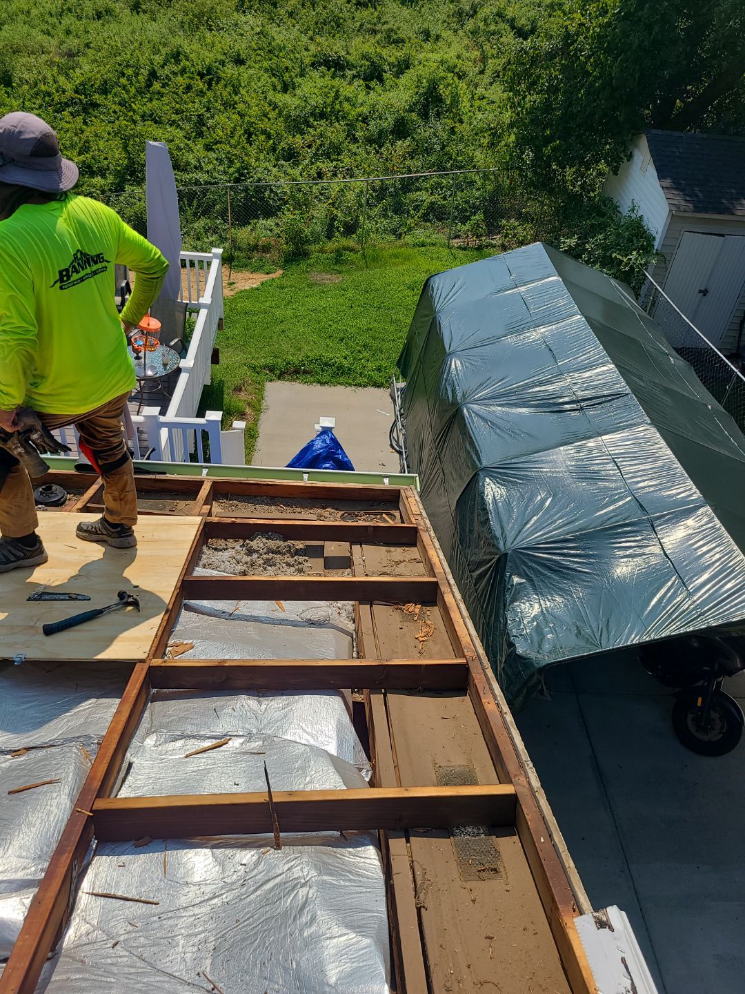 Woodbridge: Roof Replacement with CertainTeed Landmark Pro Designer Shingles in Max Def Colonial Slate by RM Banning, Inc.