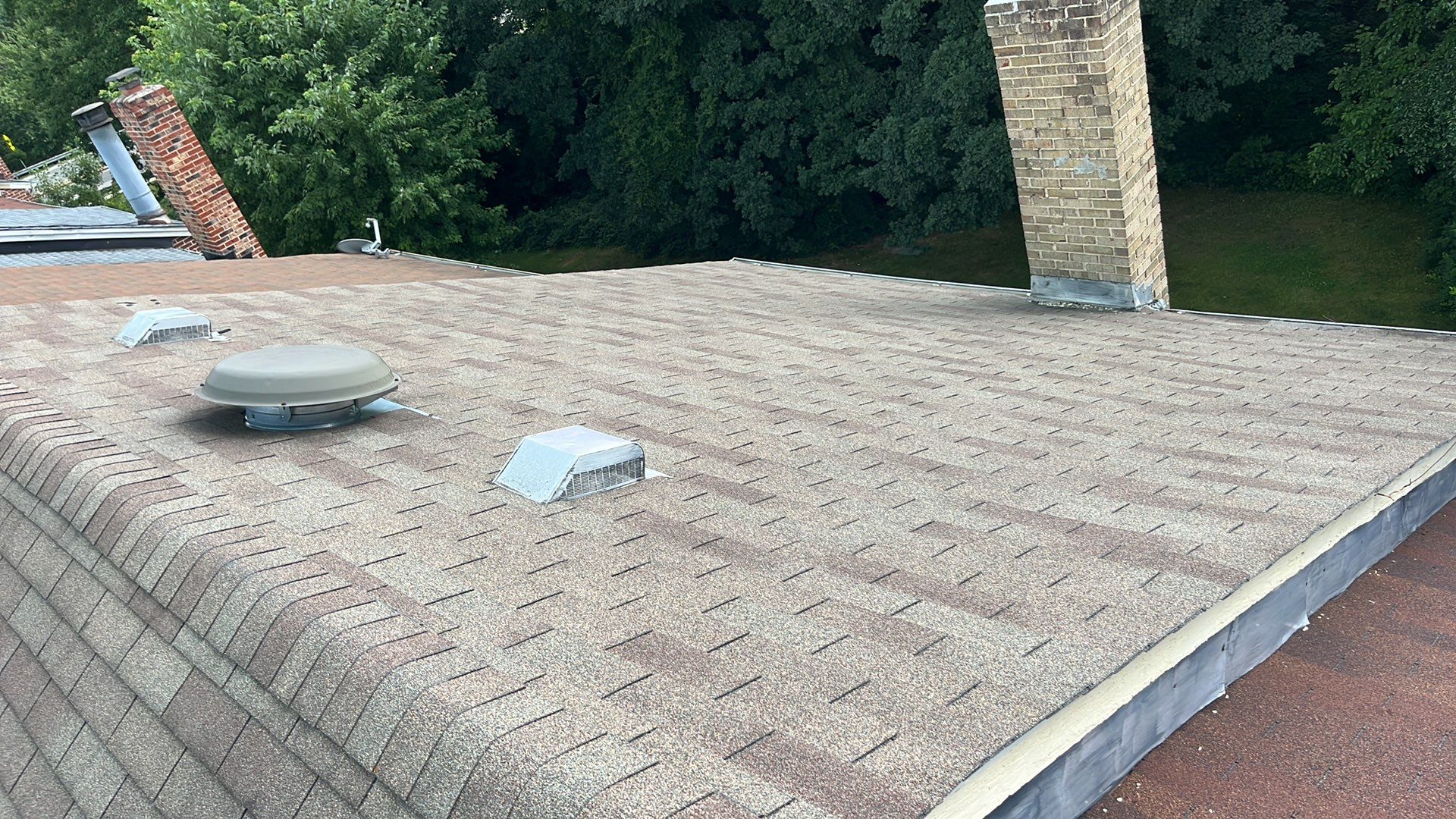 Residential Roof Replacement using Owens Corning TrueDefinition Architectural Shingle by RJC General Construction, LLC.