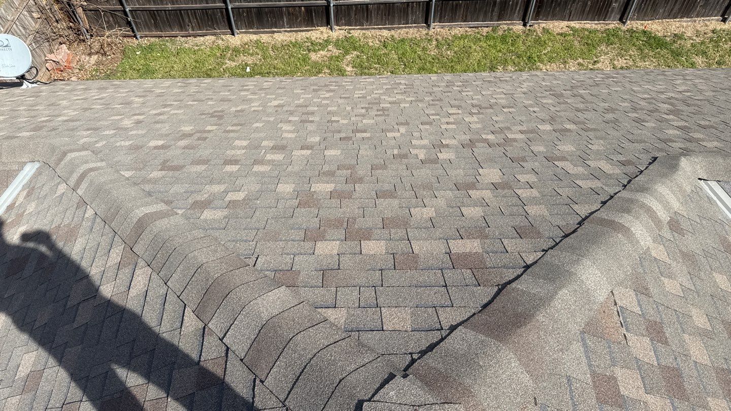 Project in Edmond by McCann's Roofing and Construction