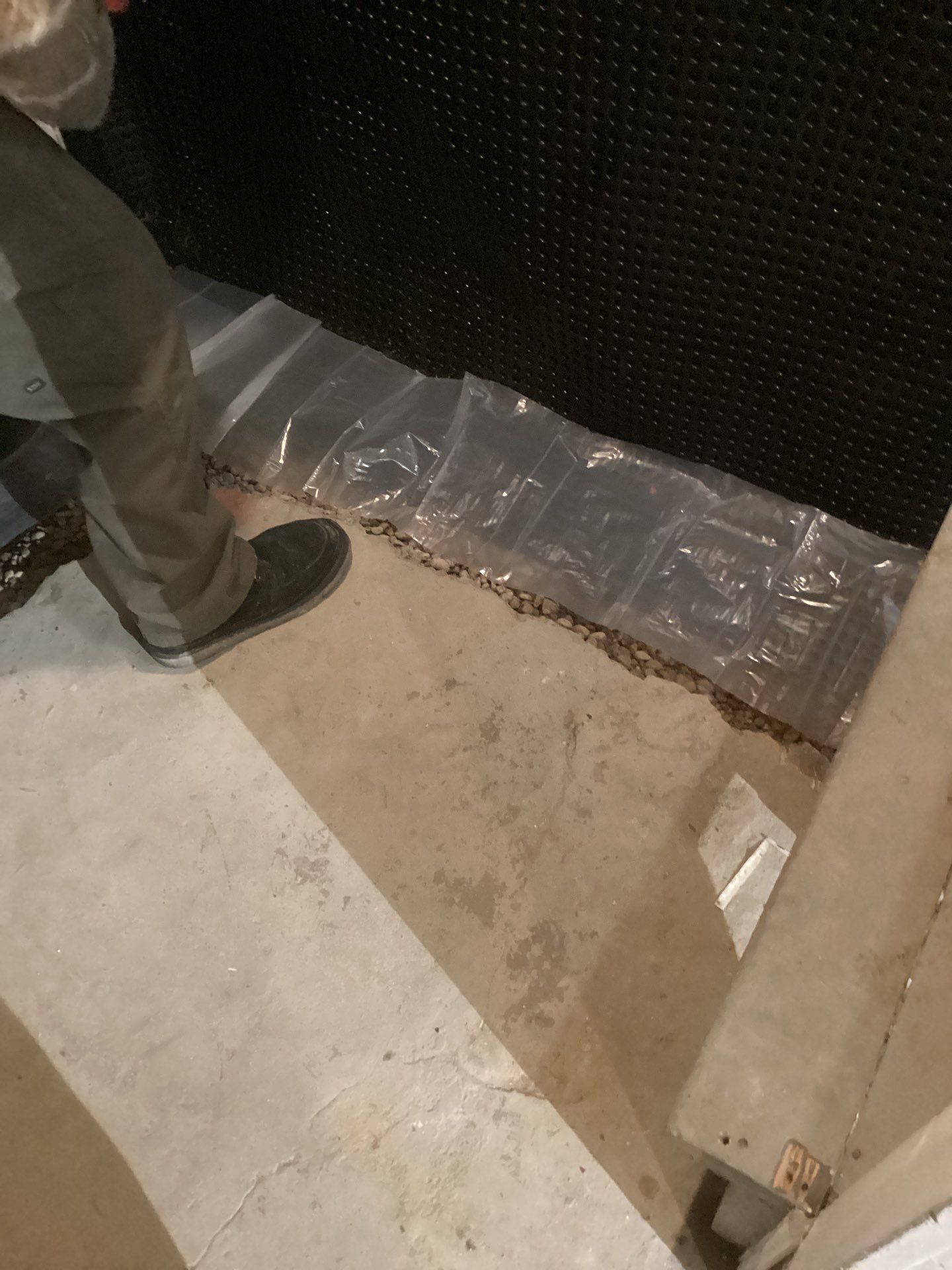Interior Basement Waterproofing in NE MPLS by Waterproofing Northeast
