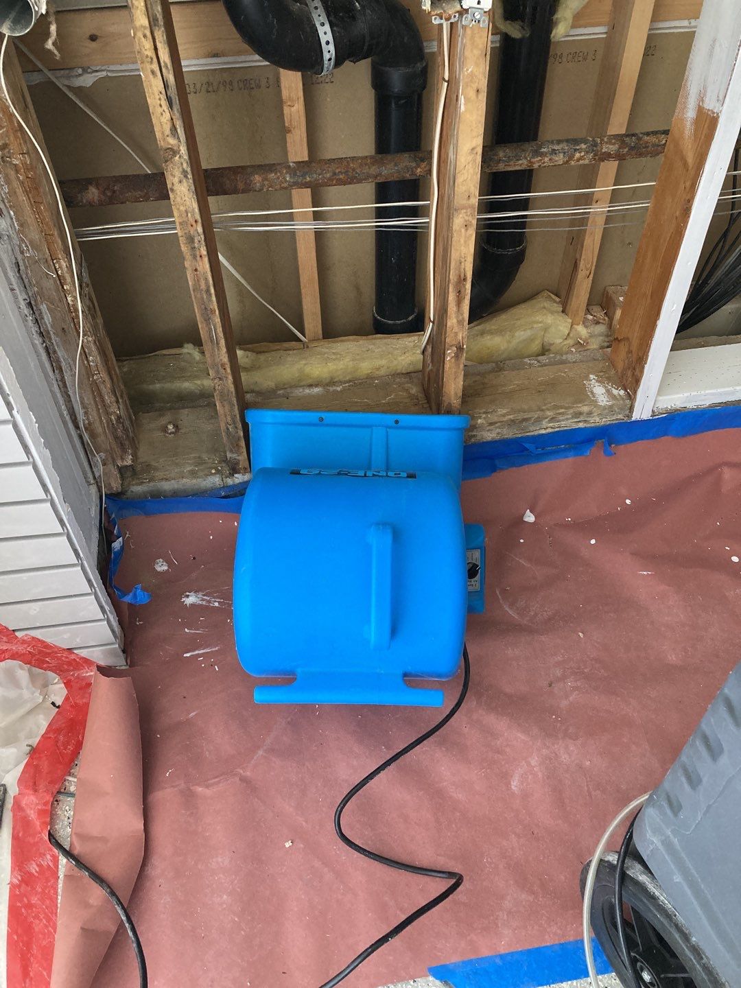 Mold Remediation using Containment by Accountable Home Services