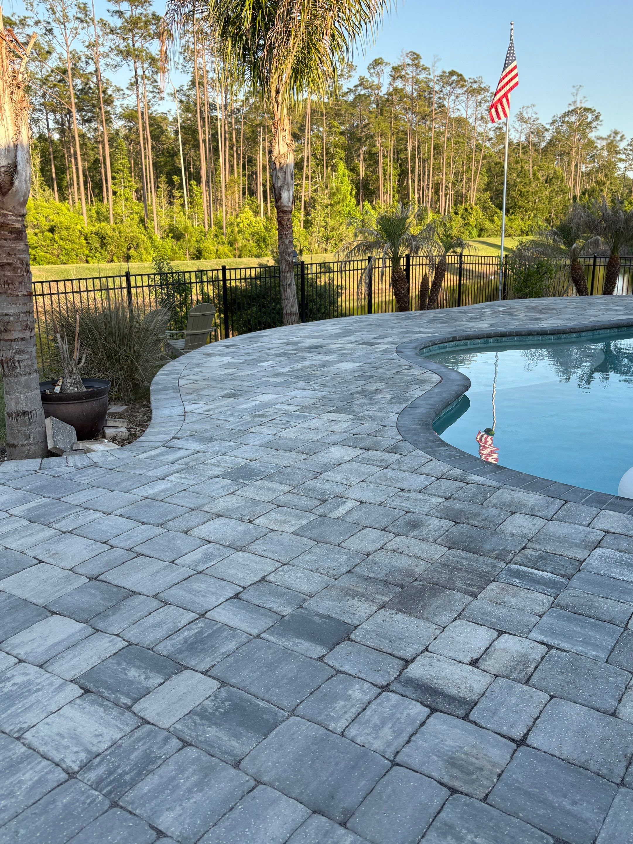Pavers using Concrete Sealant and PolySand by DuraSeal