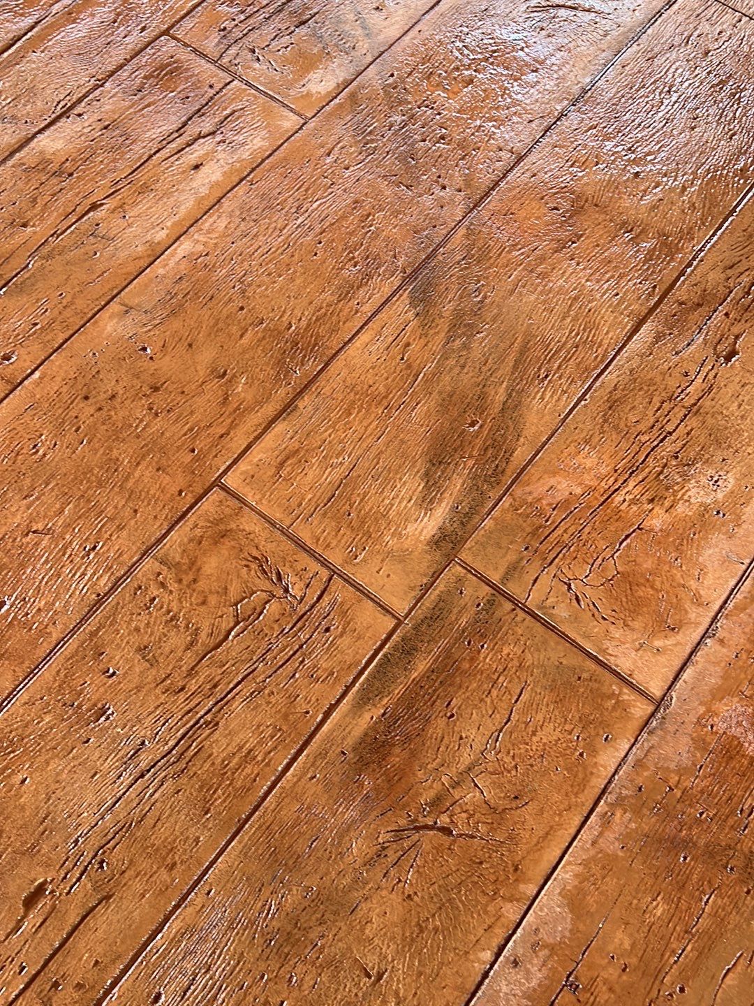 Stamped Concrete Pavilion Slab by Xtreme Concrete Services