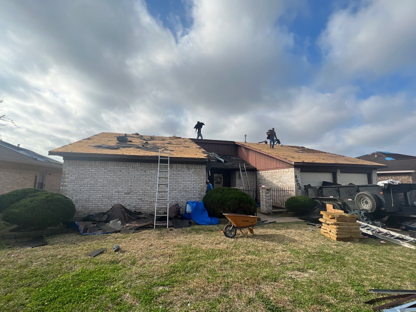 Residential Roof Replacement using GAF shingles by Elite Roofing LLC