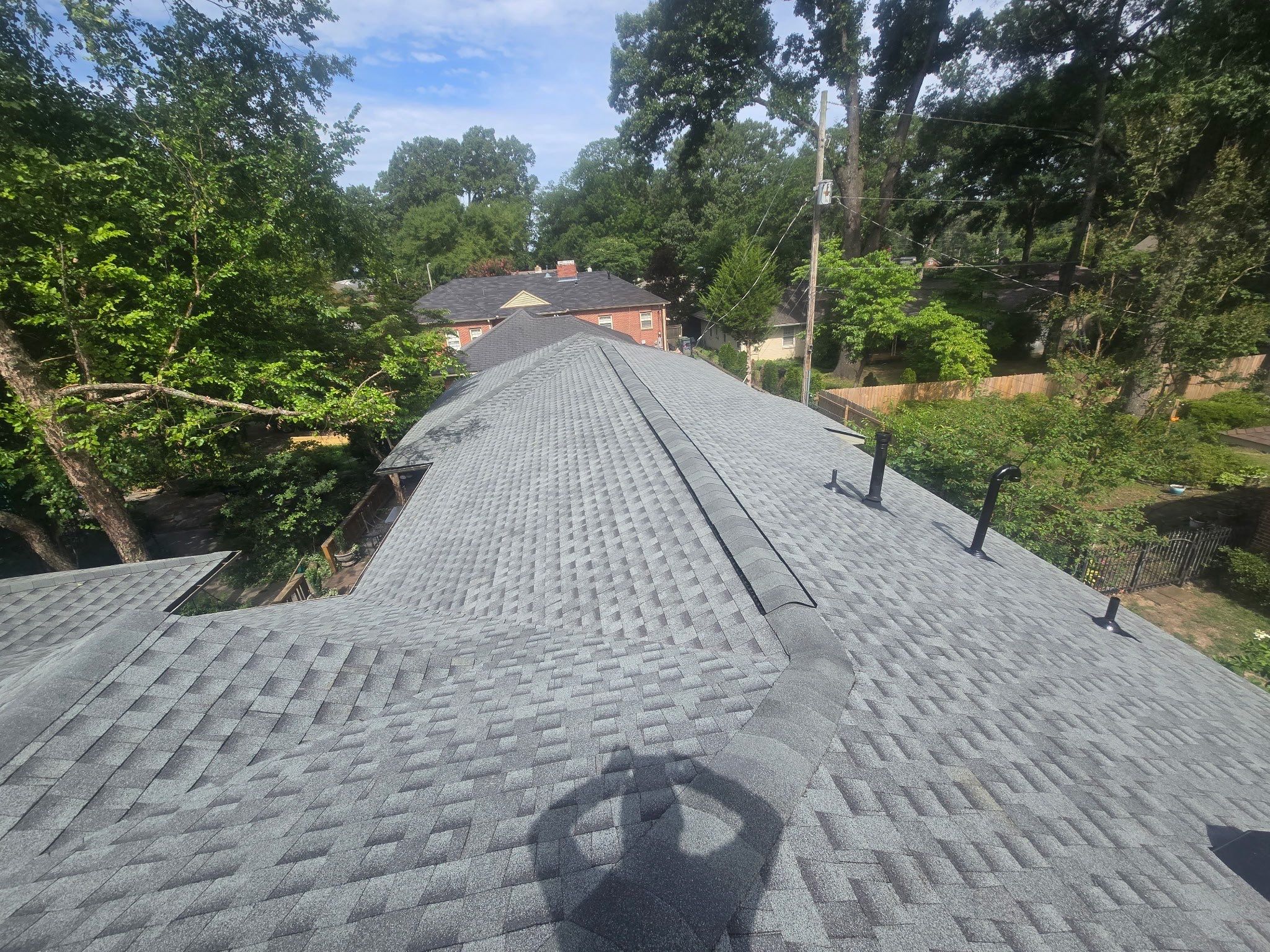 Tree Damage Restoration and Asphalt Shingle Roof Replacement in Memphis by Revival Roofing Services