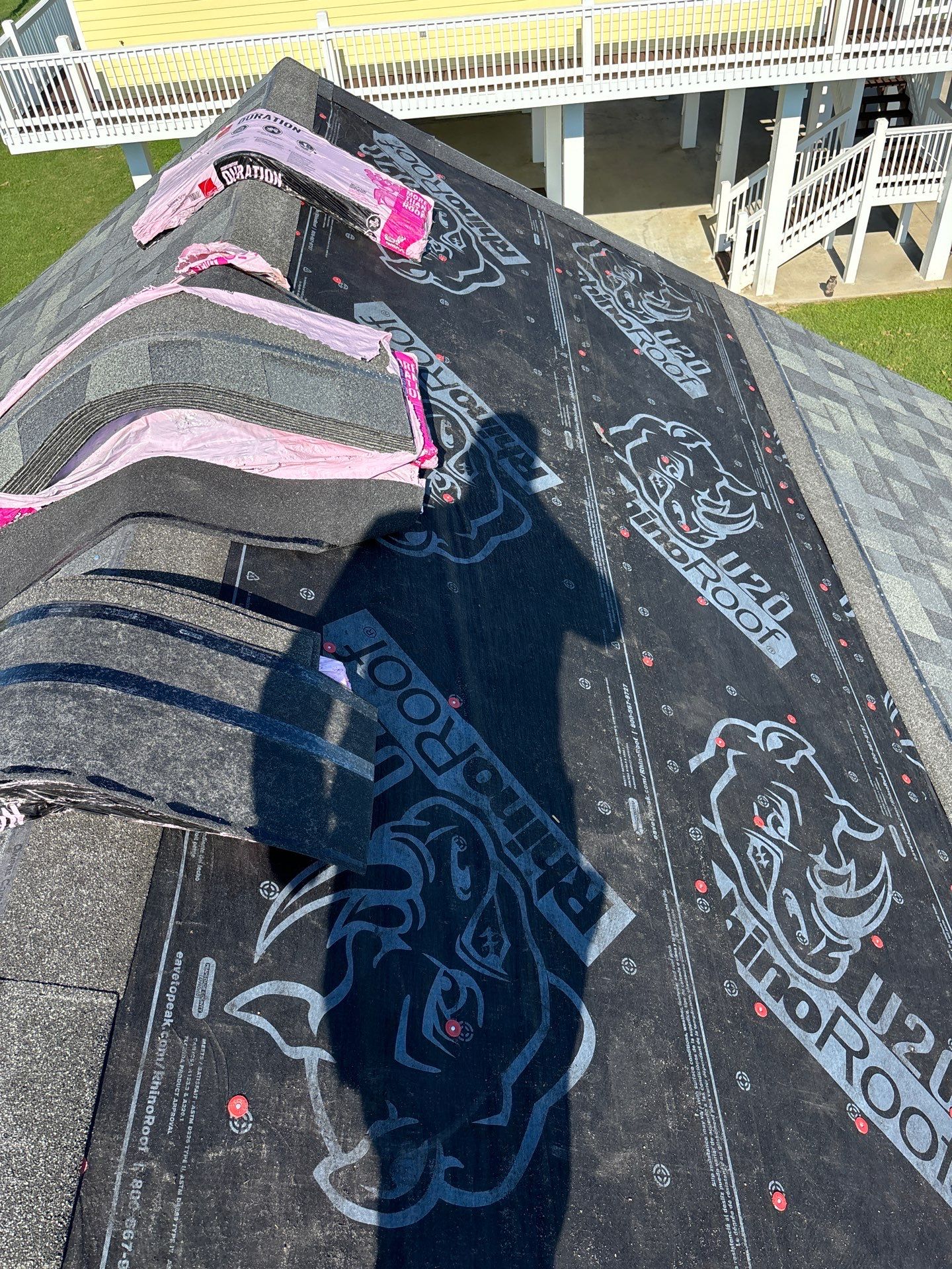 Residential Roofing Repair using Owen's Corning Duration (Lifetime) Shingles by Roof Repair Services LLC