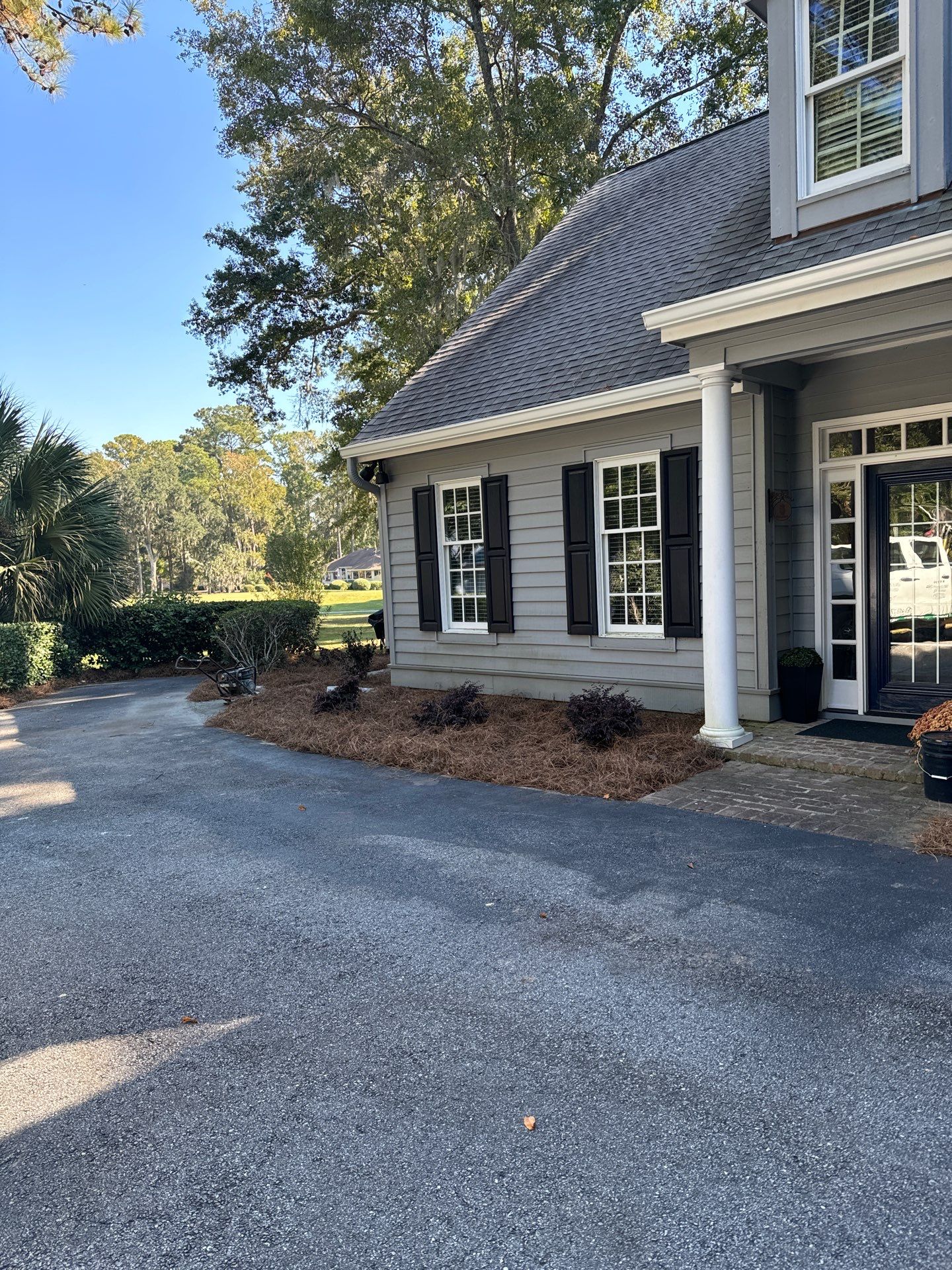 Concrete Walkway Installation and Landscape Refresh in Hilton Head Island