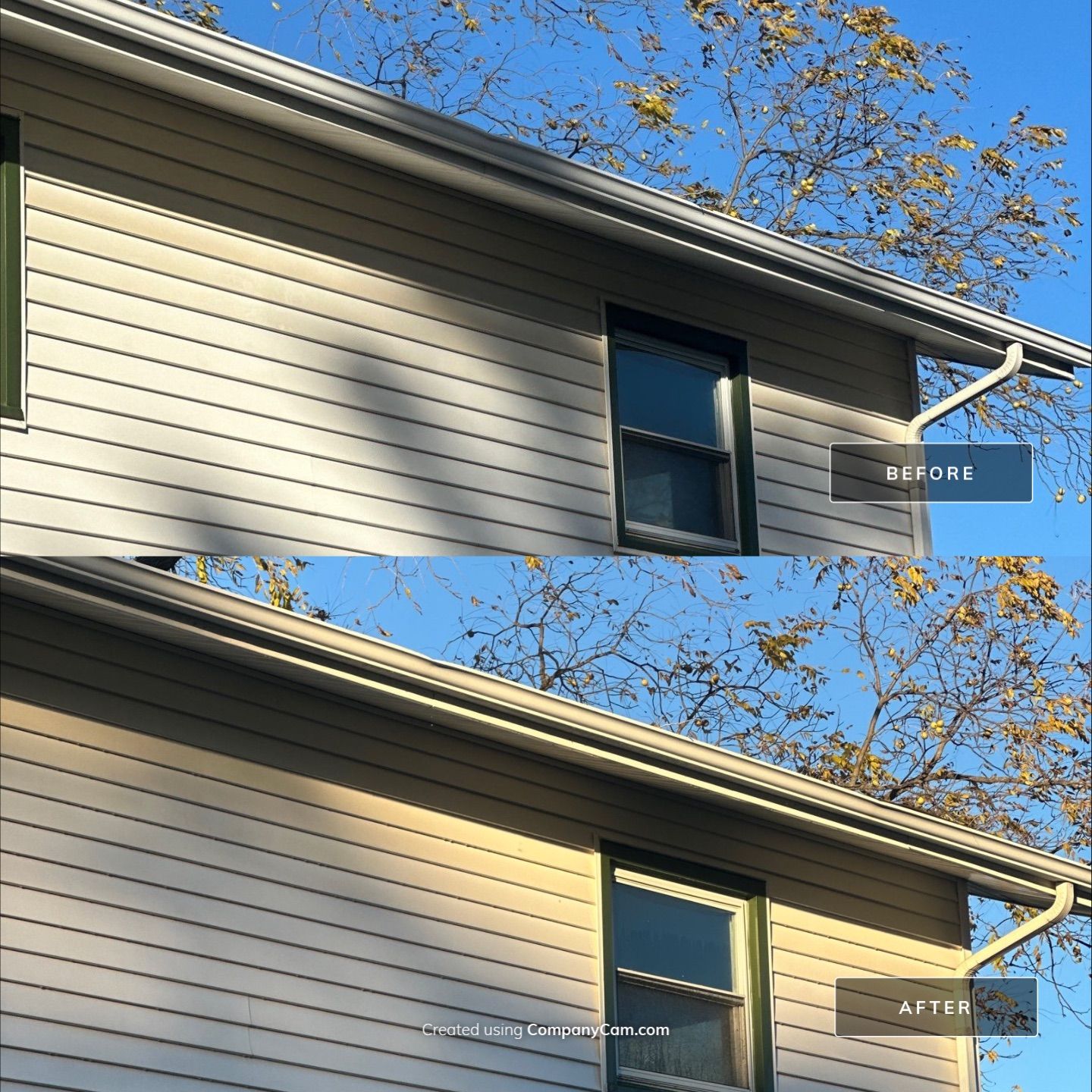 Project in Round Lake Beach by Simmons Power & Soft Washing