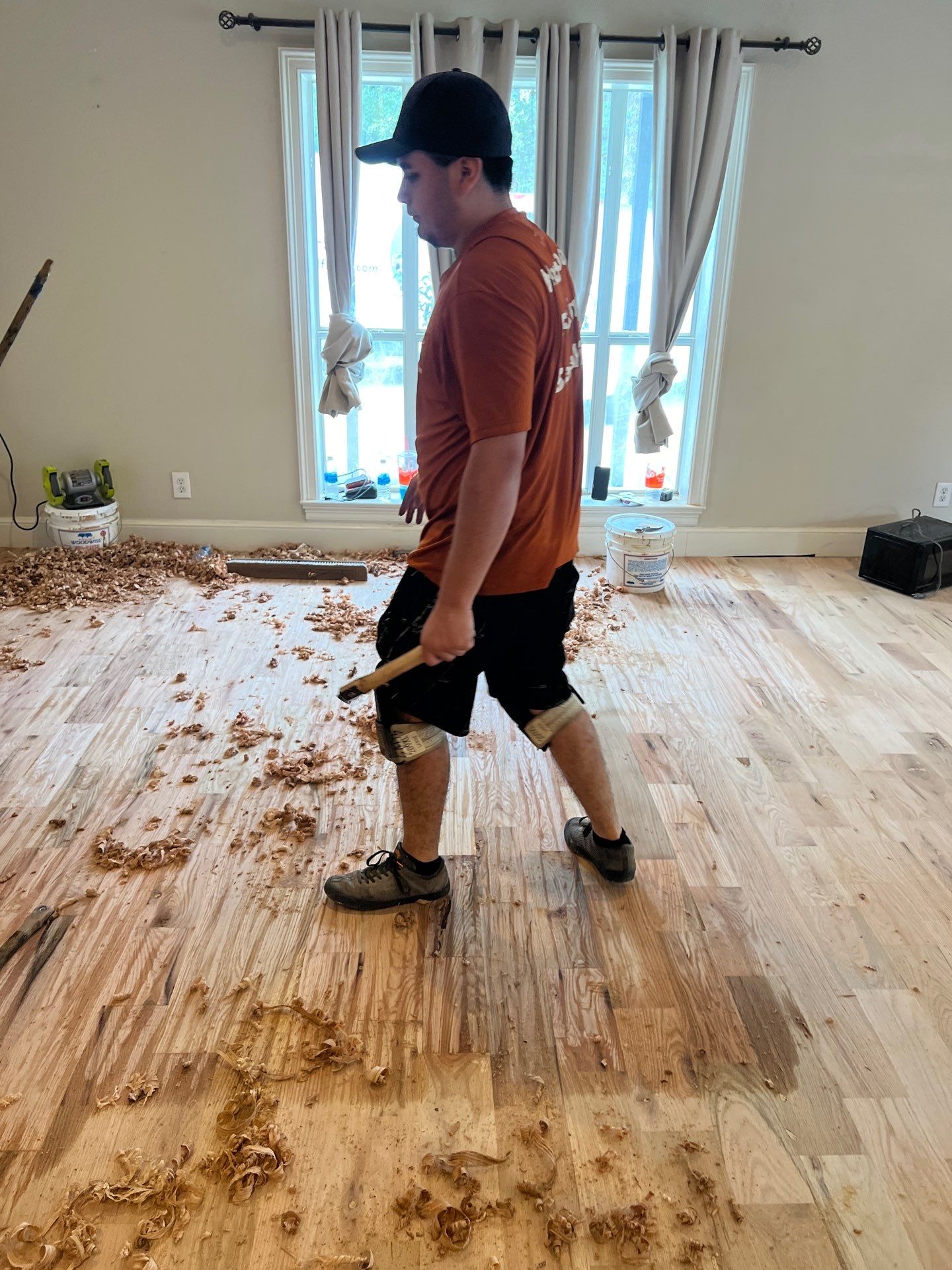 Lighter Colors enlarge living areas by Bernard Hardwood Floors