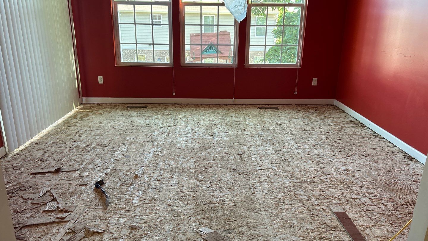 First floor LVP installation by Footprints Floors of Nashville