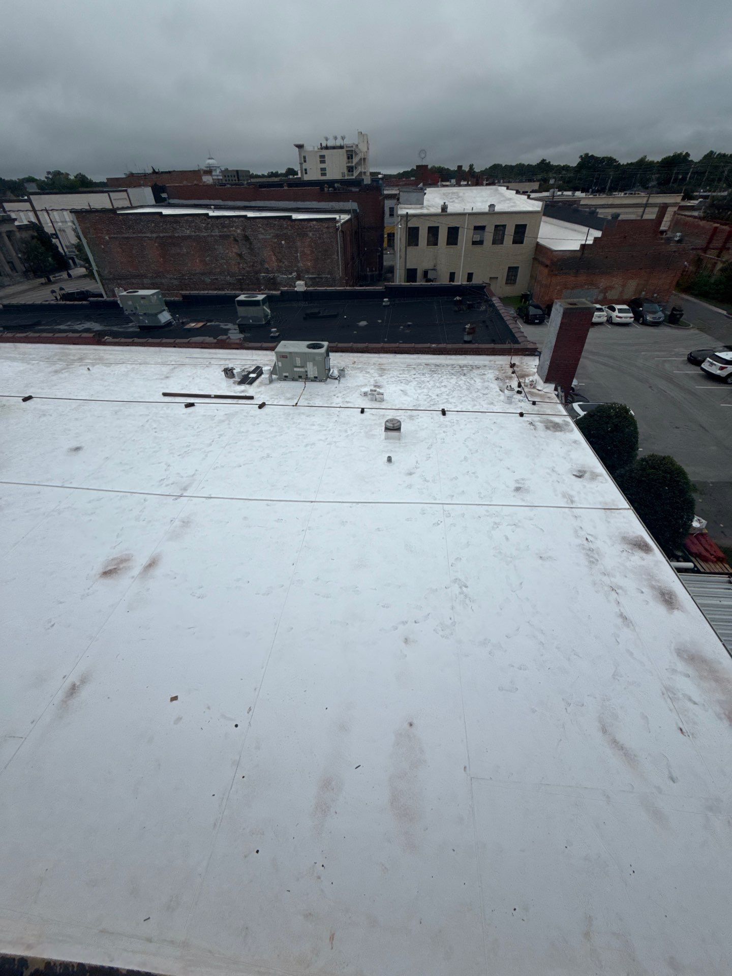 Project in Kinston by Roofing Solutions