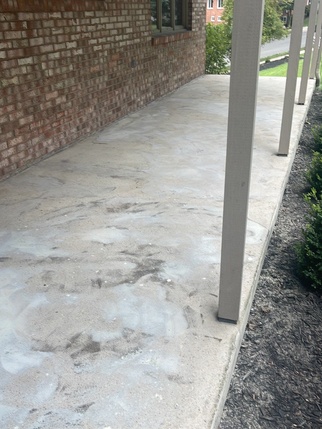 Twilight Garage, Walkway and Porch Project in Pittsburgh by Floors in a Day, Inc