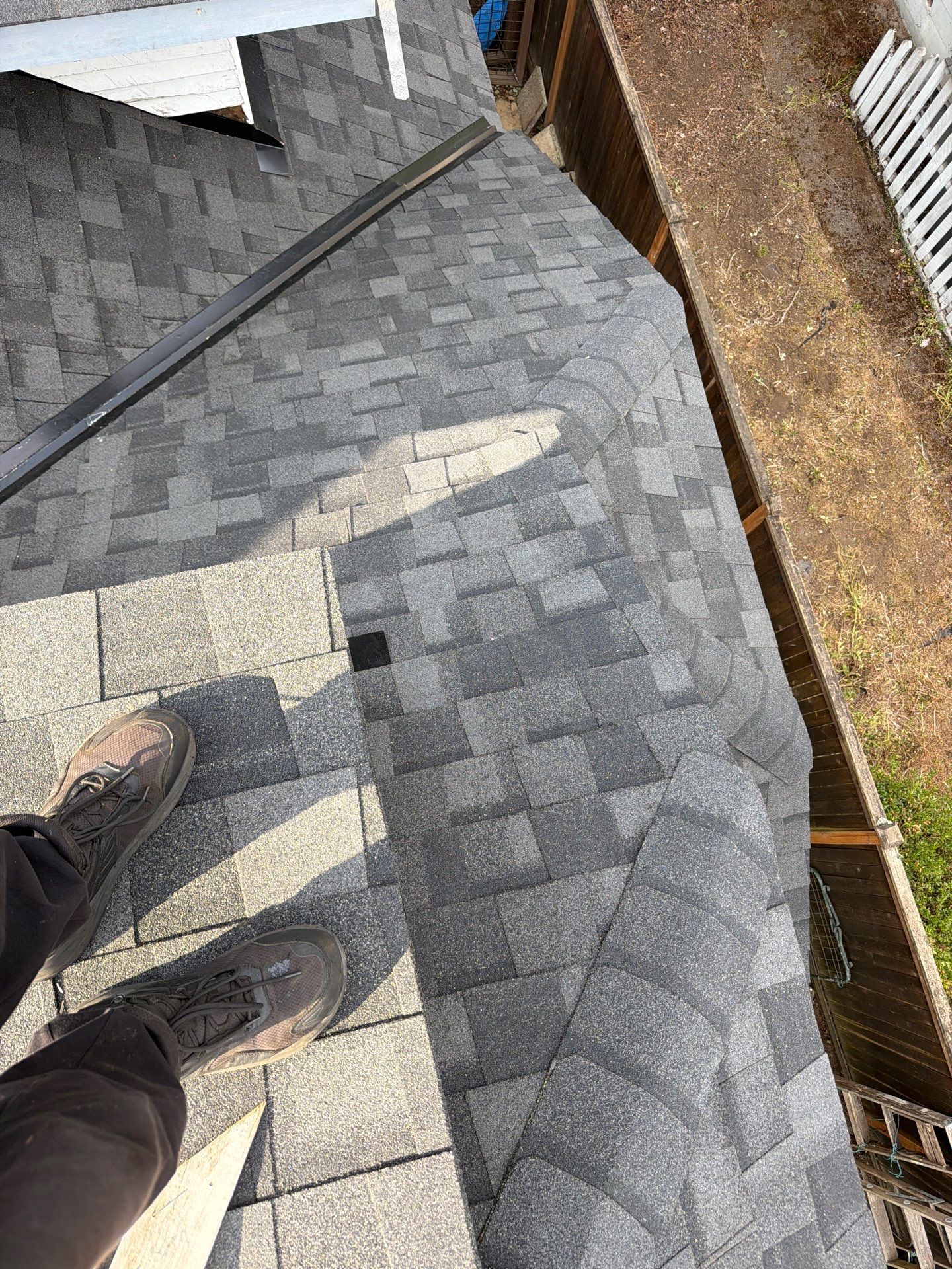 Residential Roofing Installation using GAF HDZ Shingles by Roofing Formula LLC