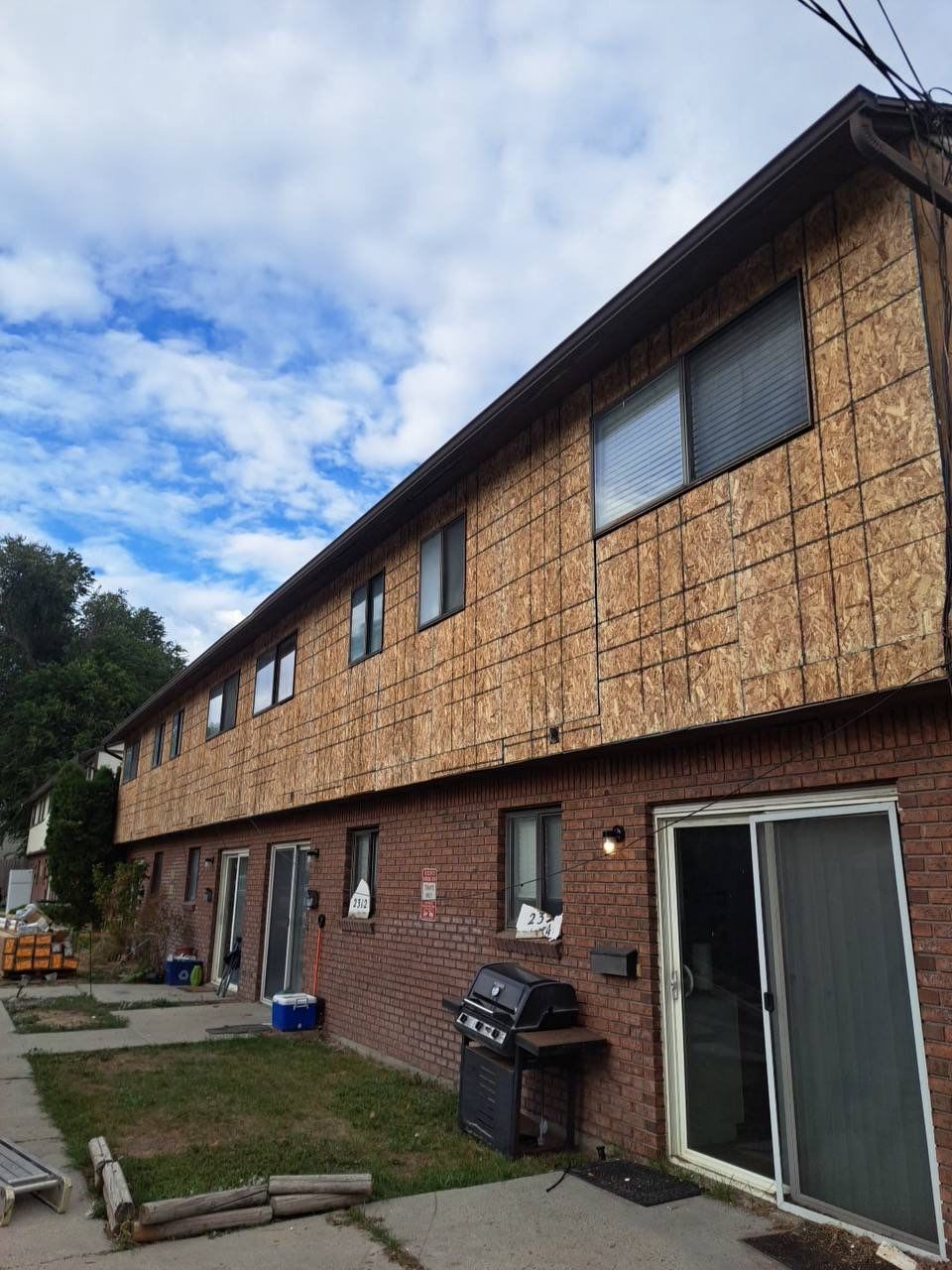 Salt Lake City | Wood Demo & Vinyl Upgrade | Nautica & White by Ideal Siding Utah