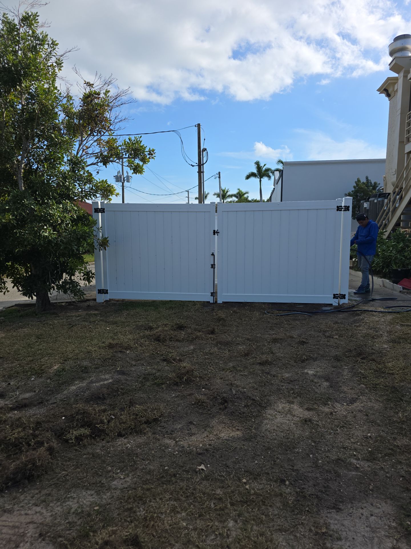 Dumpster Enclosure in Marco Island by True Fence LLC