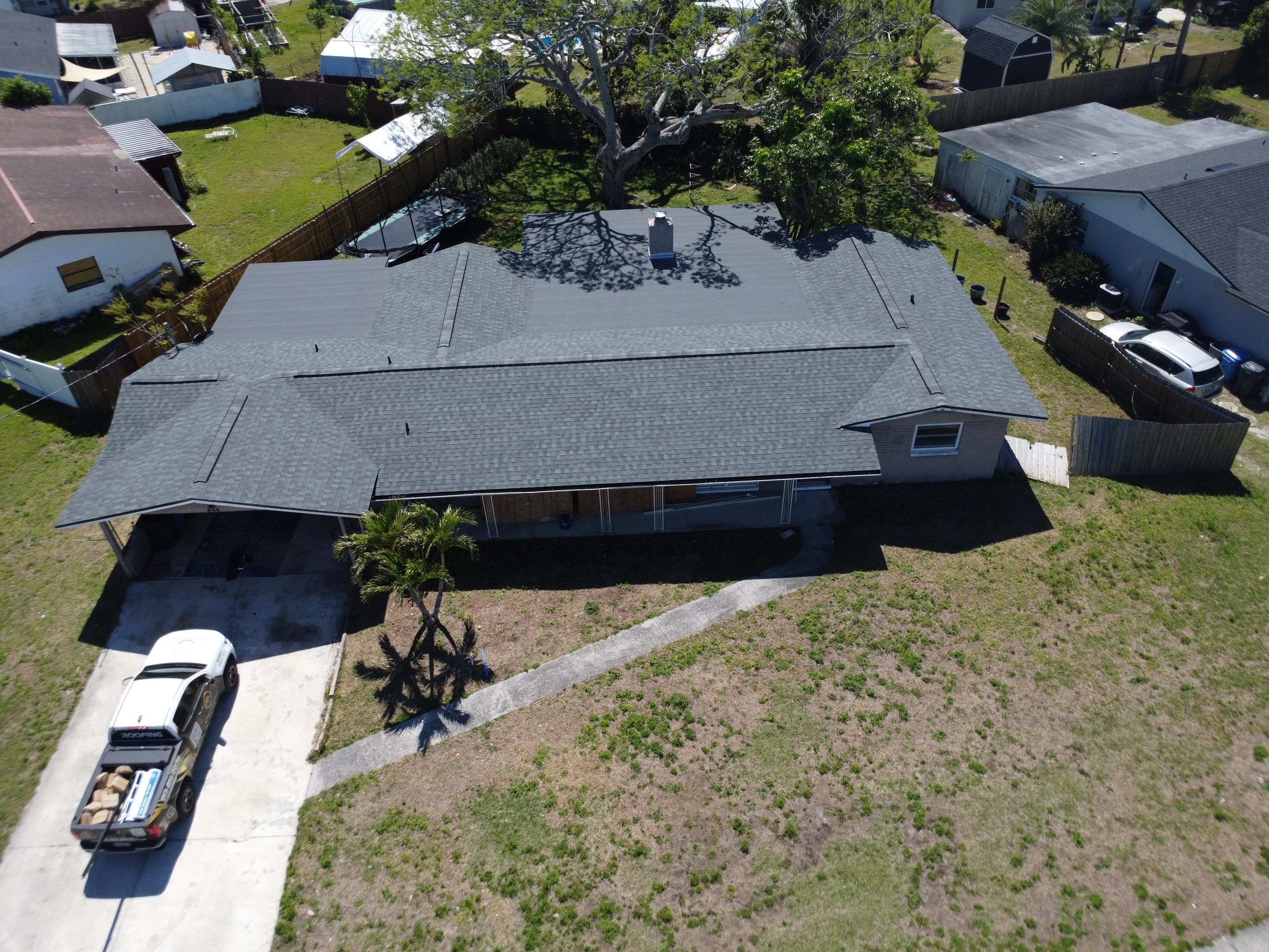 Roof Replacement in Apollo Beach FL. by Steadfast Roofing 
