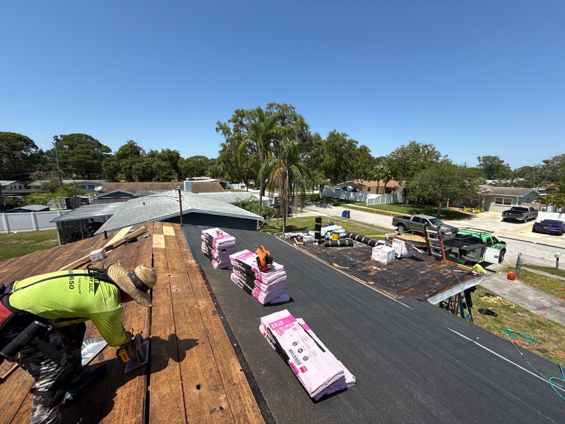 Project in St. Petersburg 33709 by Mitchell Roofing Company LLC 