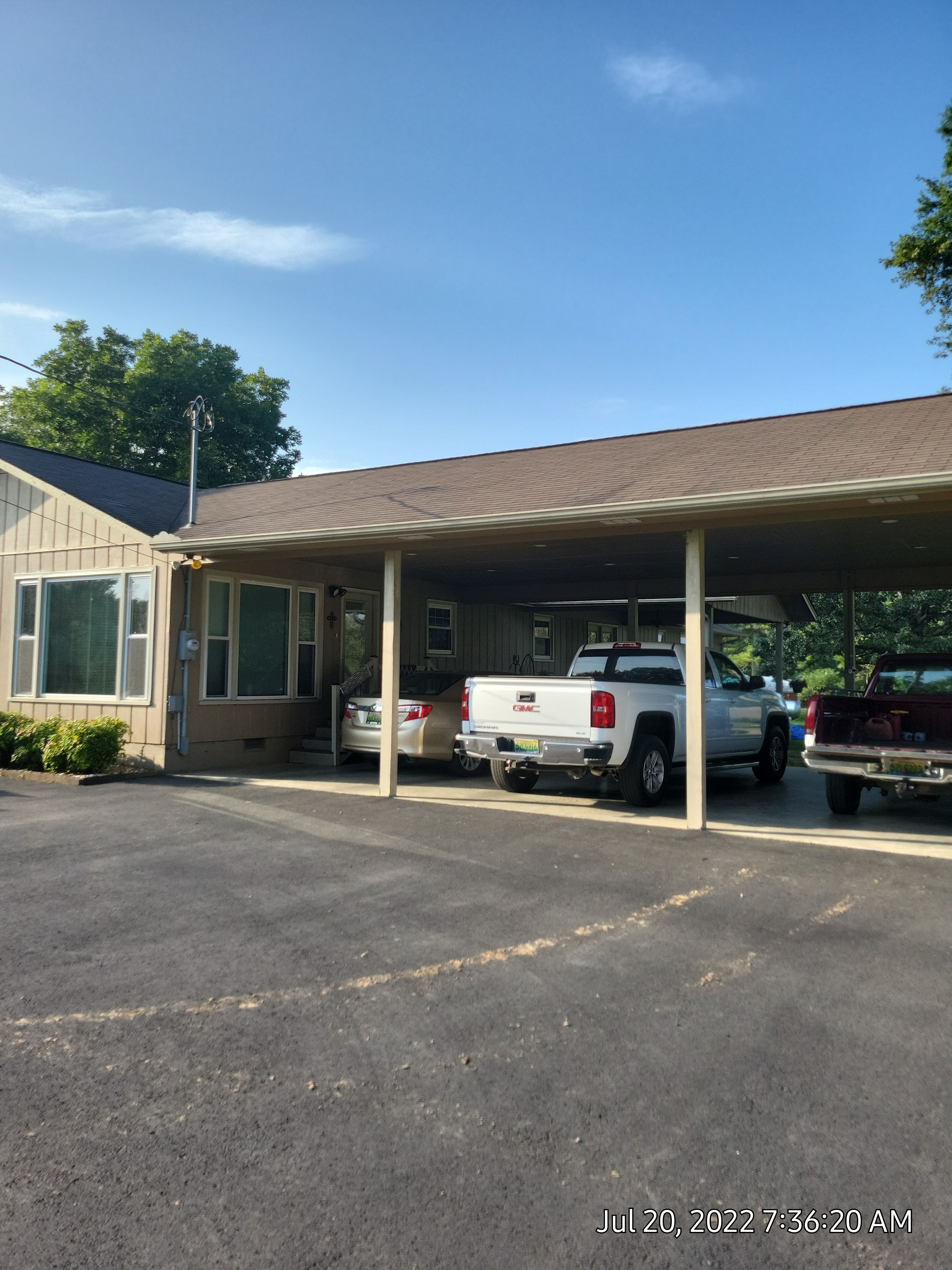 Residential Roof Remove and Replace using Low Rib Metal Roofing Panels by Bullard Roofing