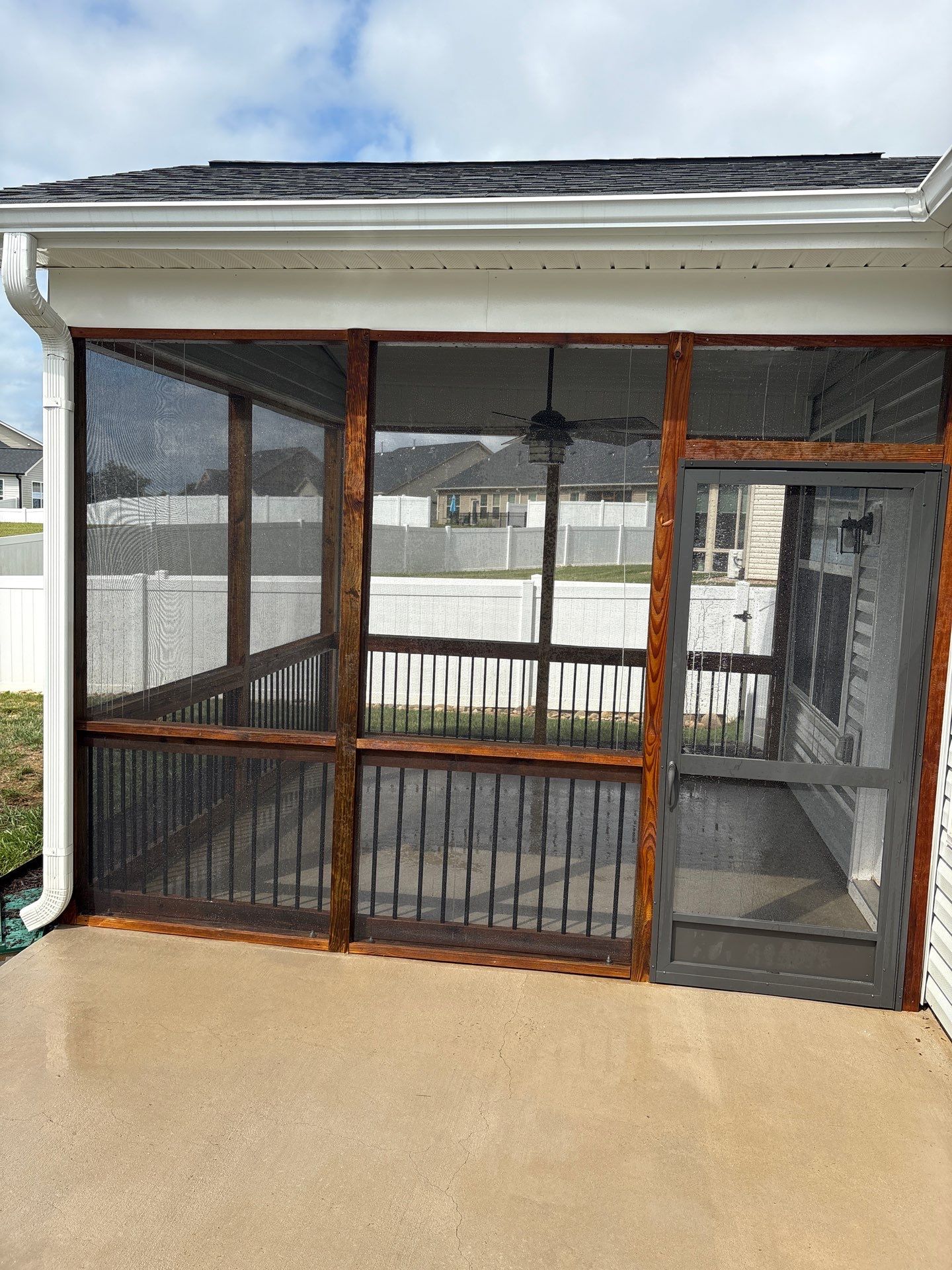 Concrete Deck using Concrete and Wood Sealant by DuraSeal