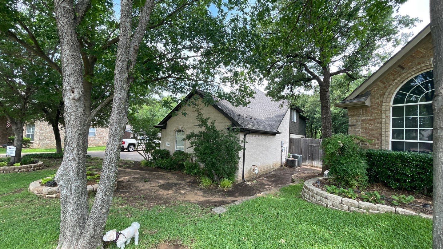 Full Exterior Remodel (Roofing, painting, Gutters) & Interior Damage Repair & Painting by First United Roofing & Construction