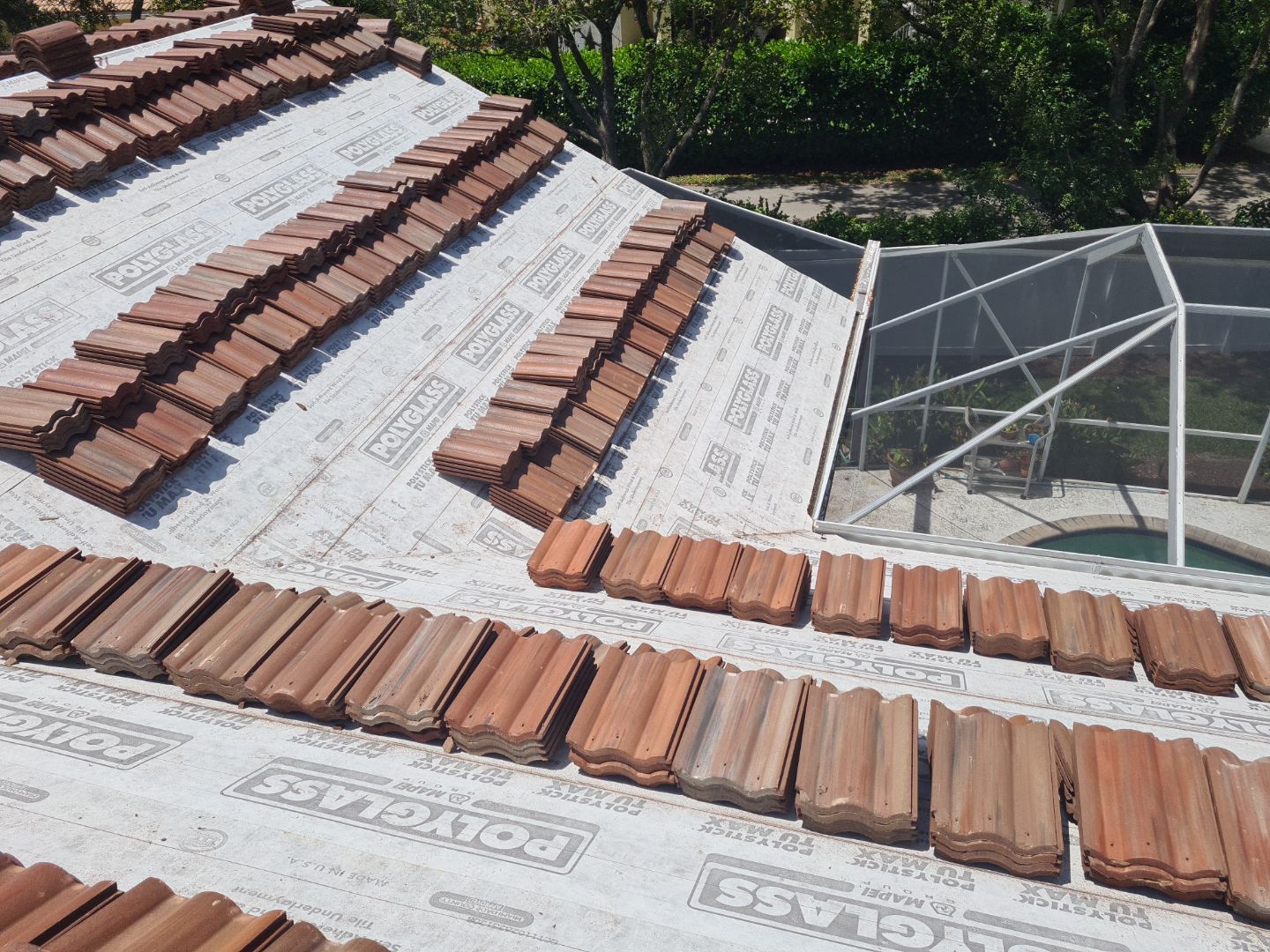 Residential Roofing Installation using Eagle Roofing Tile by BLUES BROTHERS ROOFING