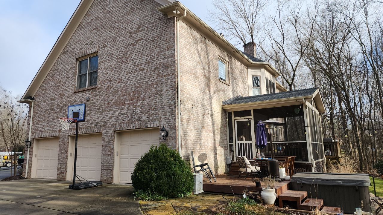 House Wash using cleaner by Power Wash Masters LLC