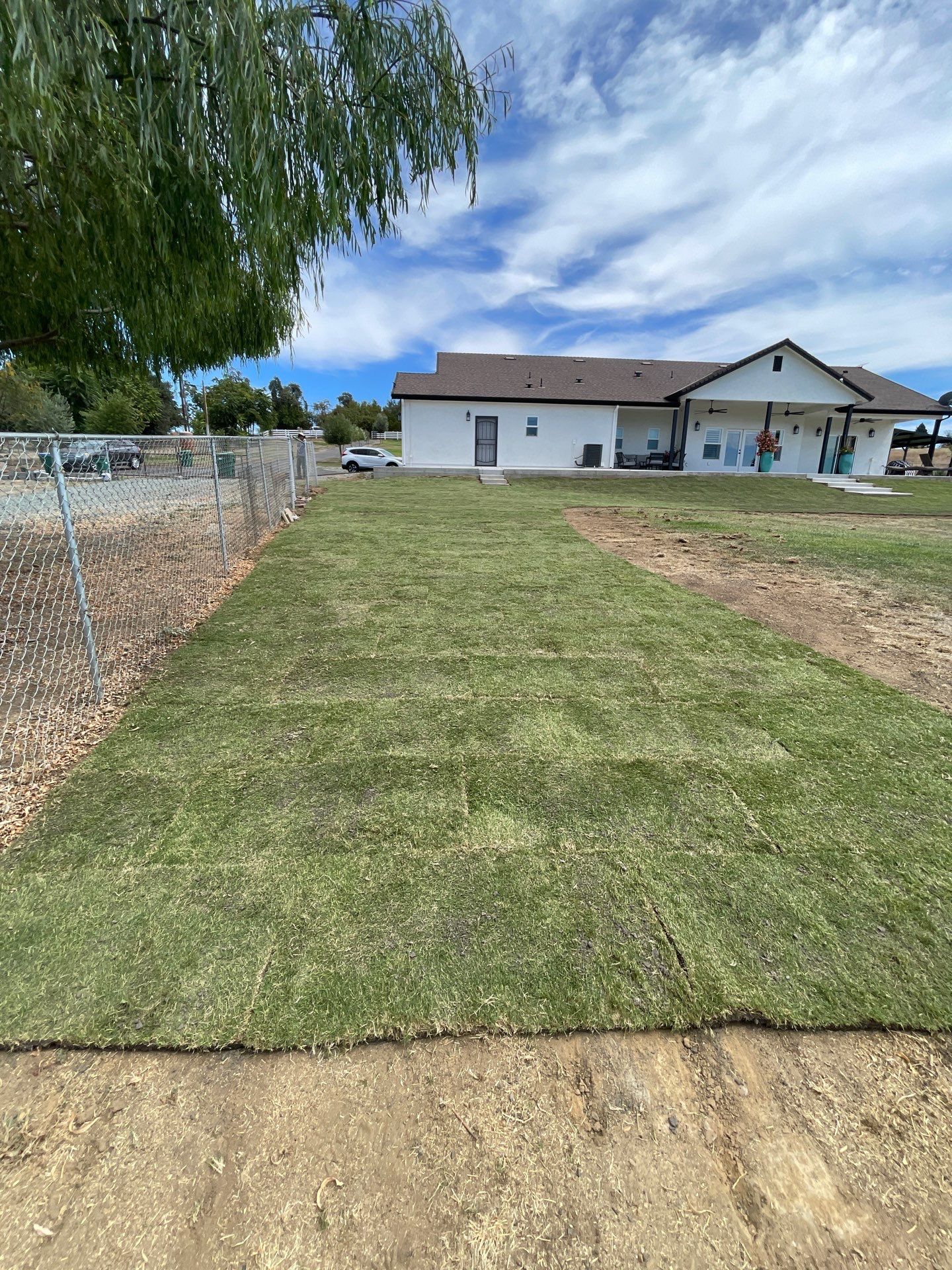 Project in Clements by A - G Sod Farms